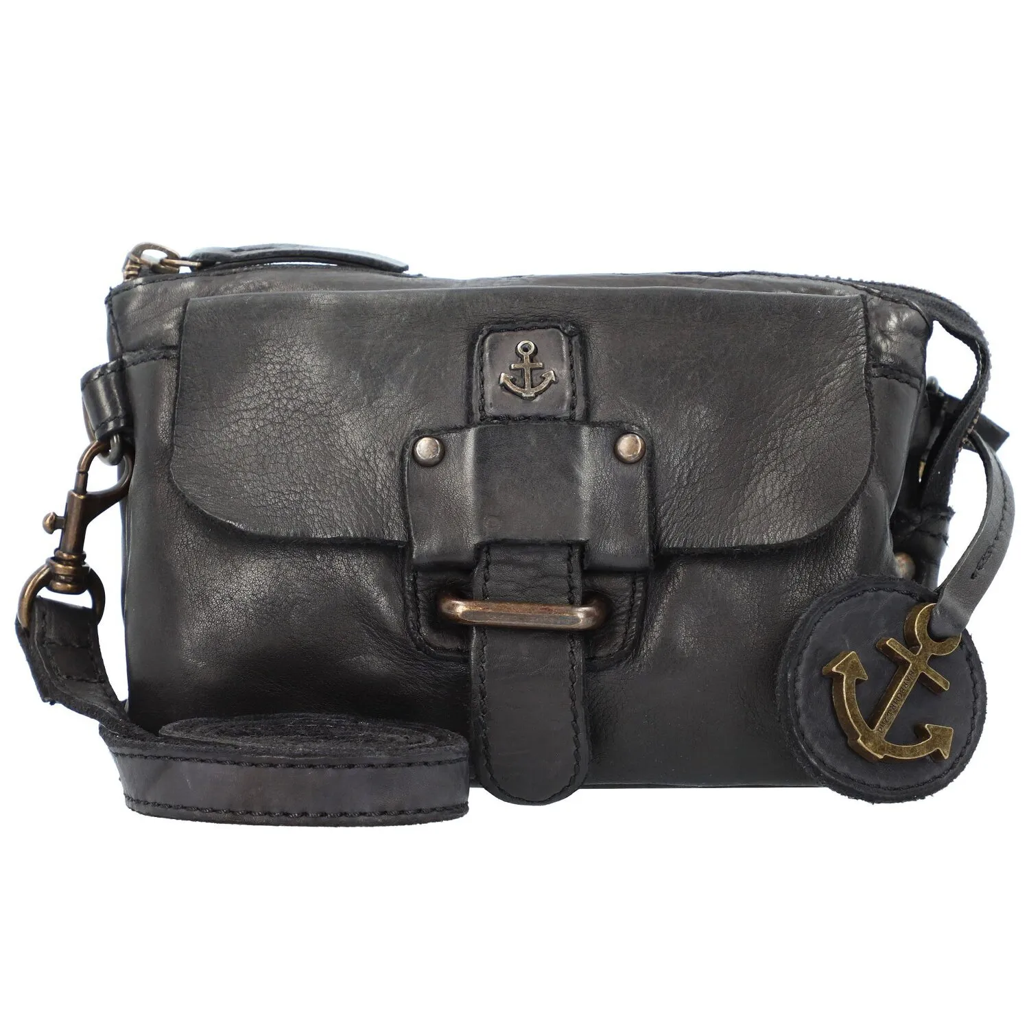 Harbour 2nd Anchor Love Luna Borsa a tracolla in pelle 18 cm
