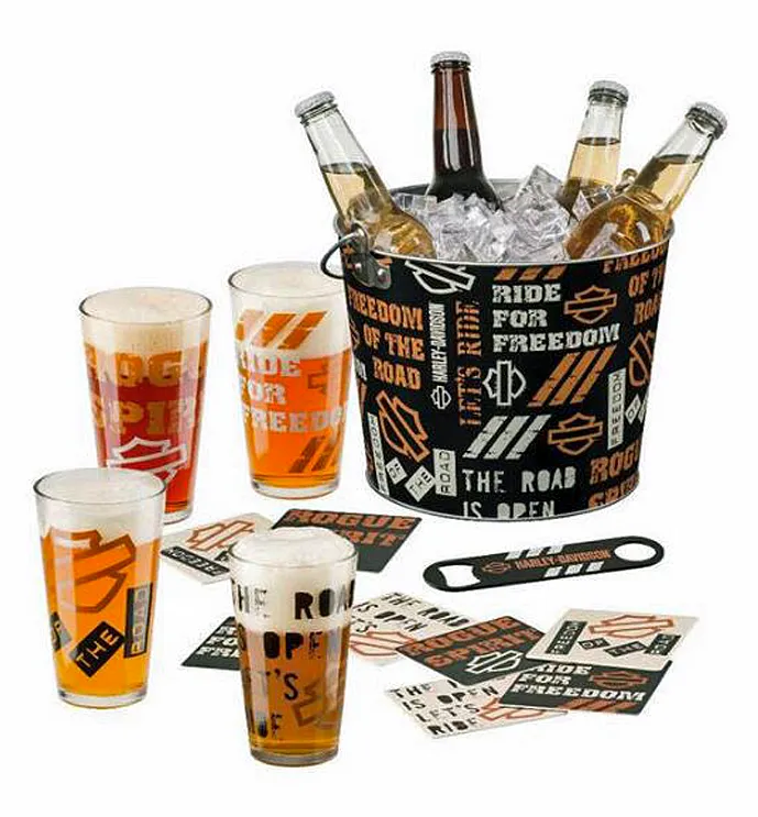 Harley-Davidson Let's Ride Party Bucket Set - HDL-18807