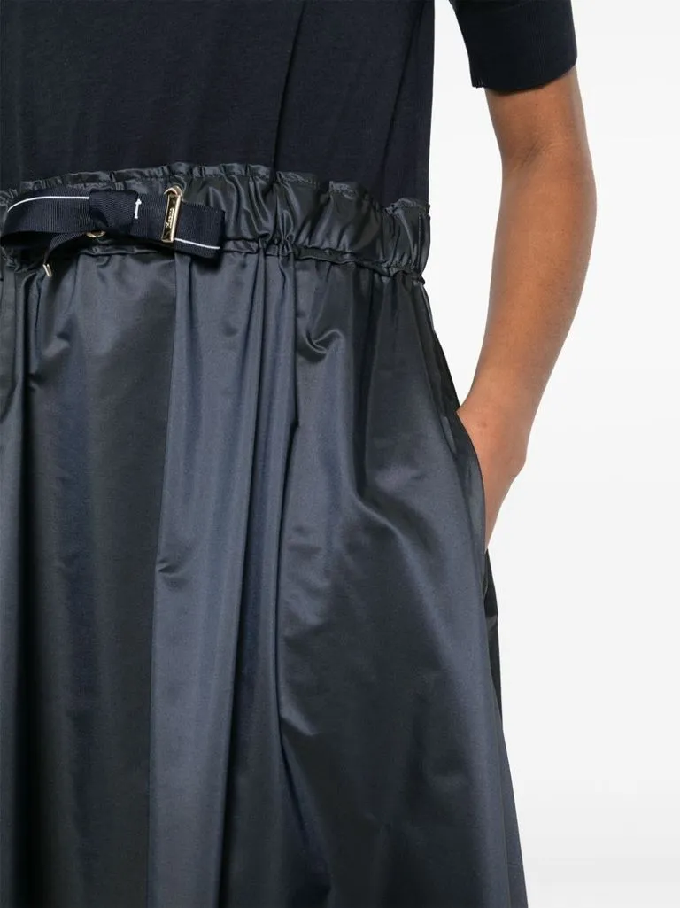 herno Abito effetto maglia e taffetà tecnico