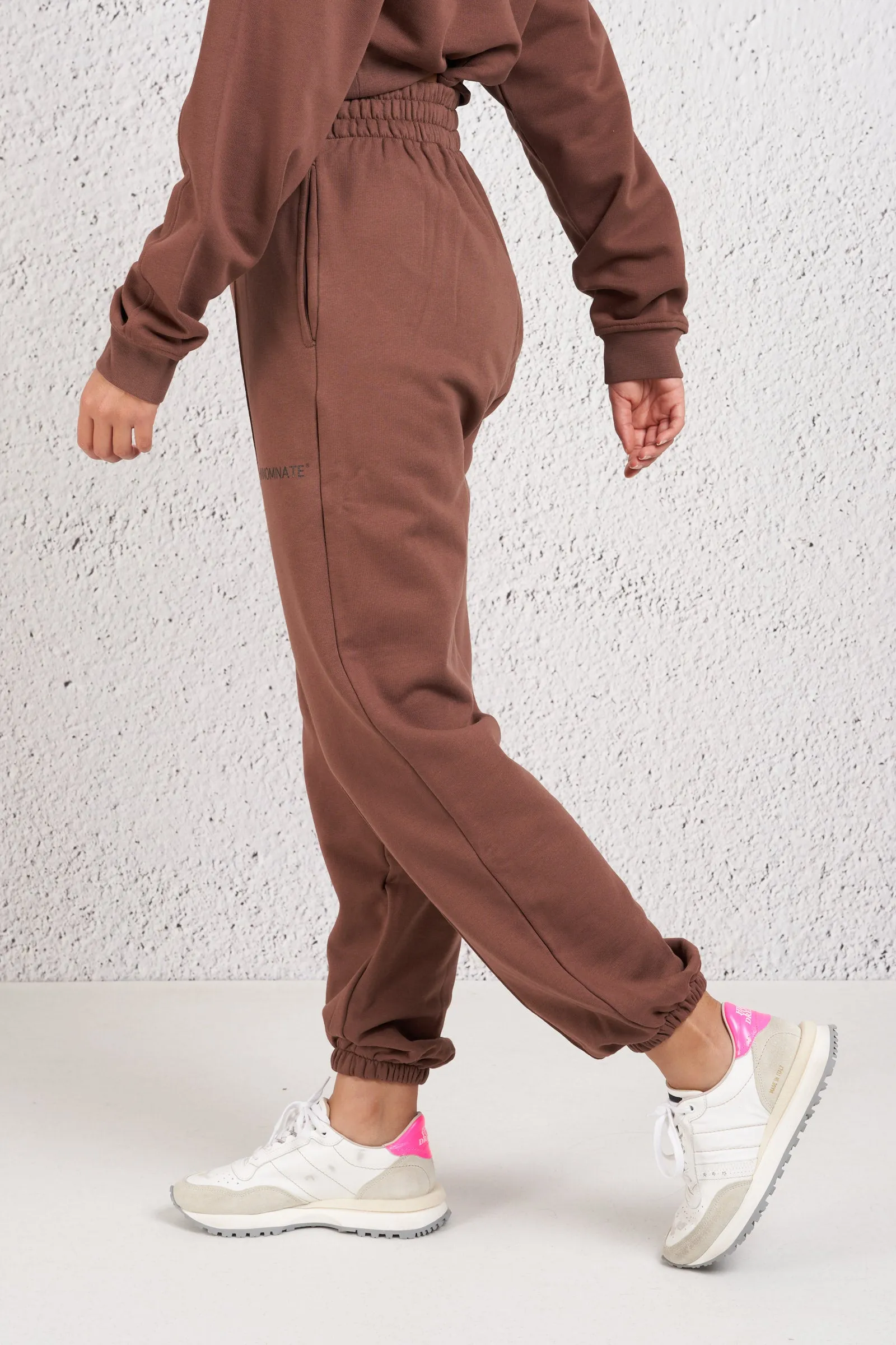 Hinnominate Pantaloni Felpa Marrone Donna