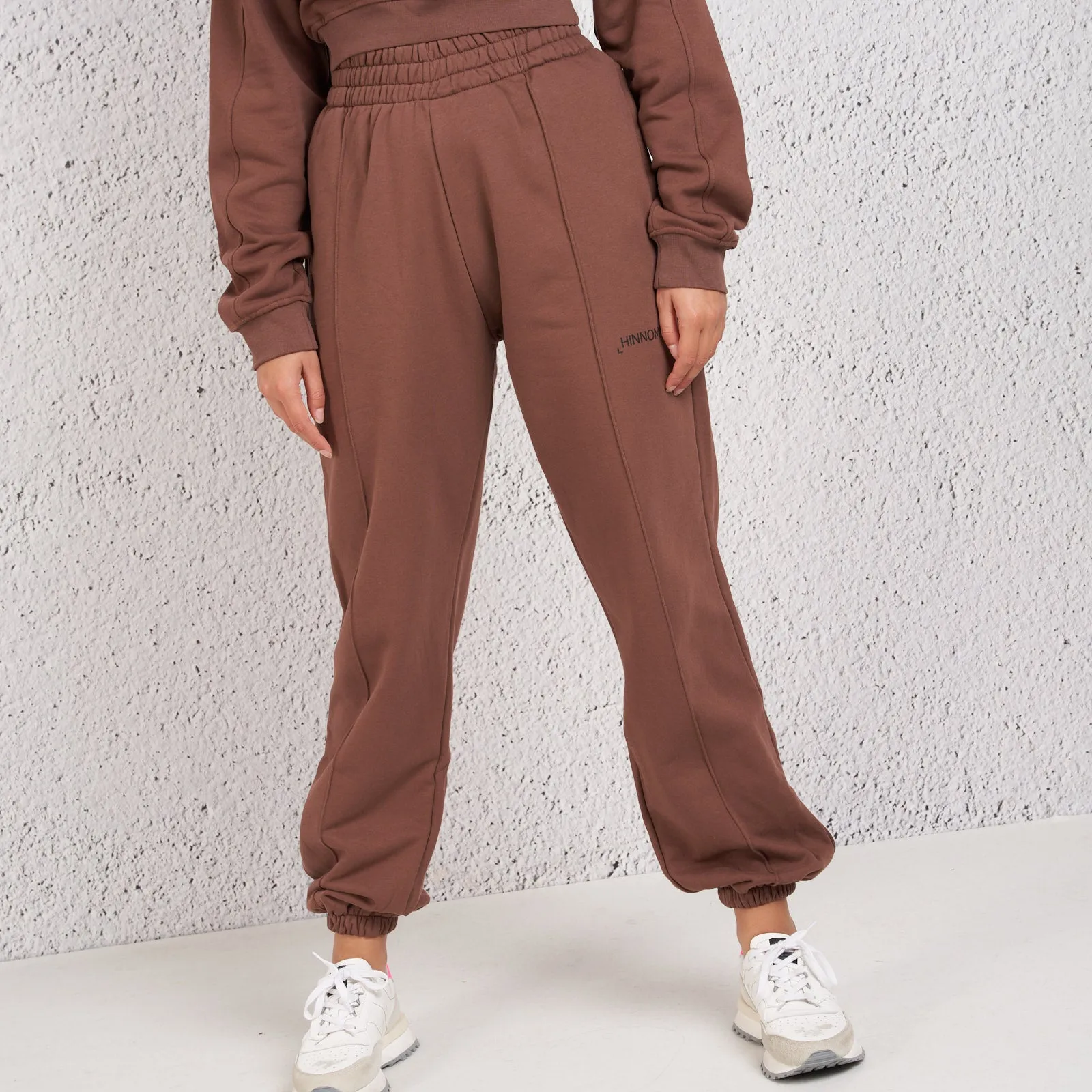 Hinnominate Pantaloni Felpa Marrone Donna