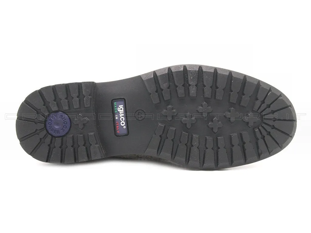 Igi & Co stringate camoscio