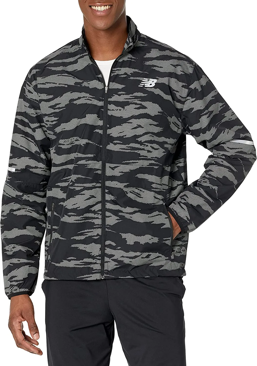 Impermeabile NEW BALANCE Uomo MJ03213 Nero