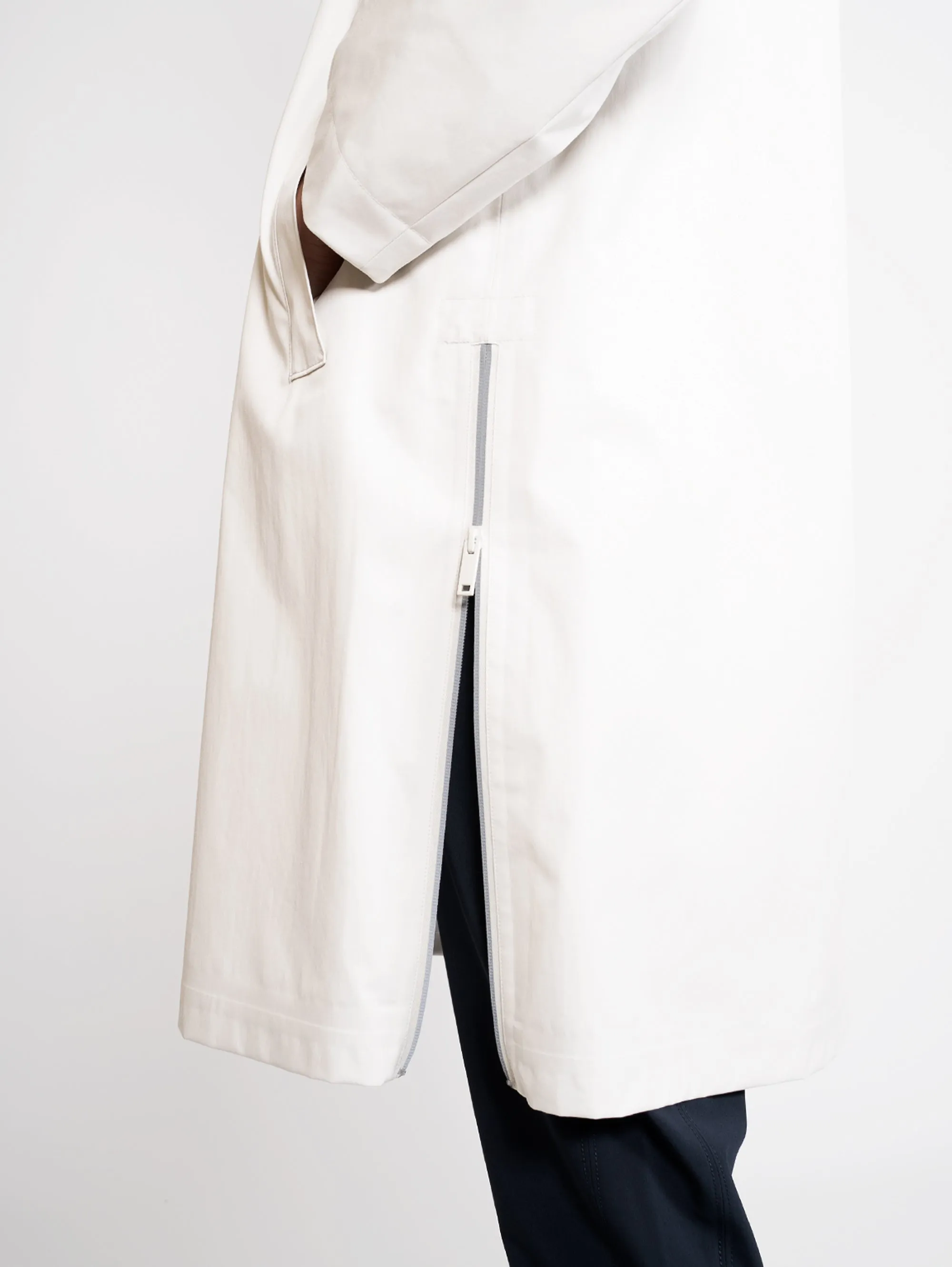 Impermeabile Oversize Sabbia