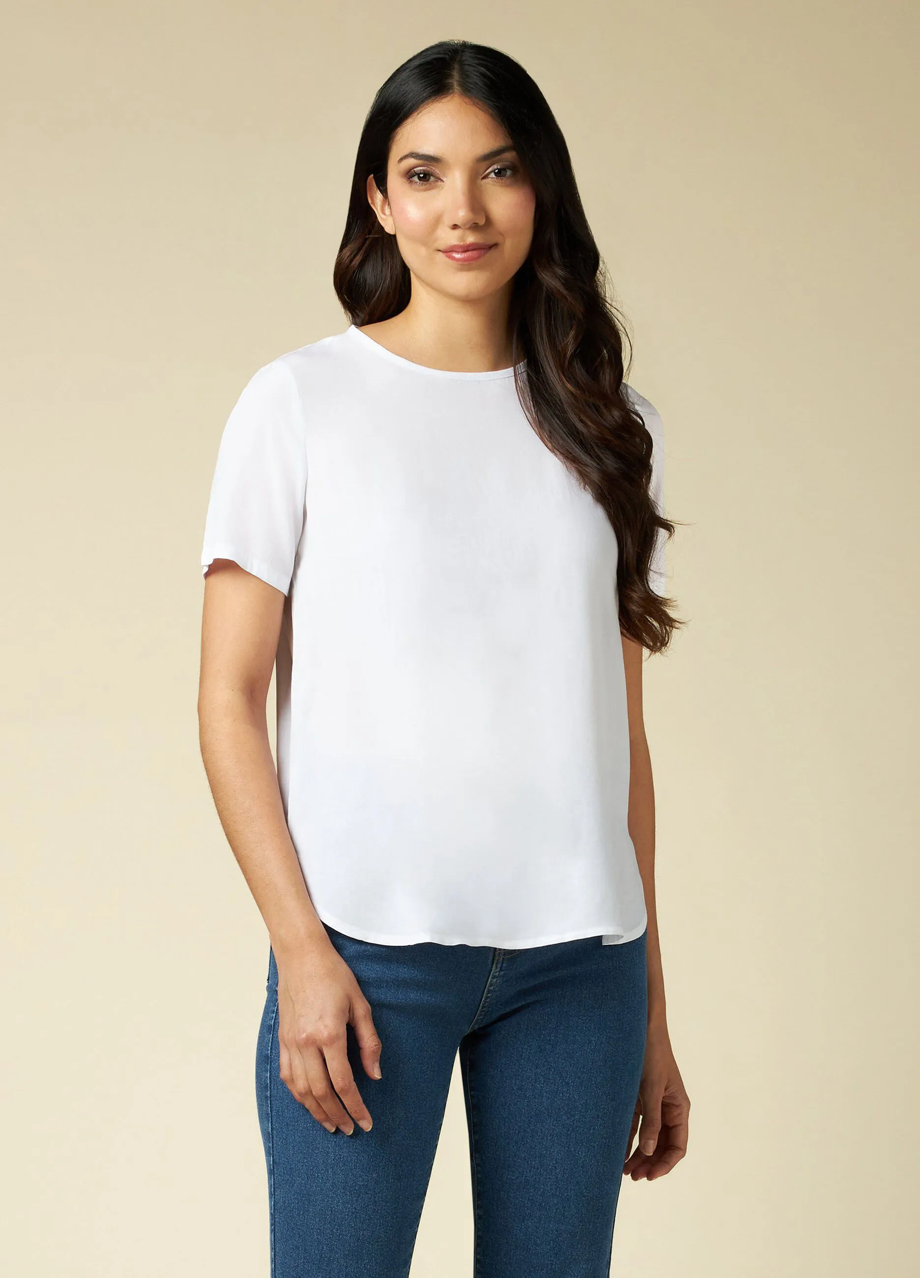 IWIE  Blusa in pura viscosa donna