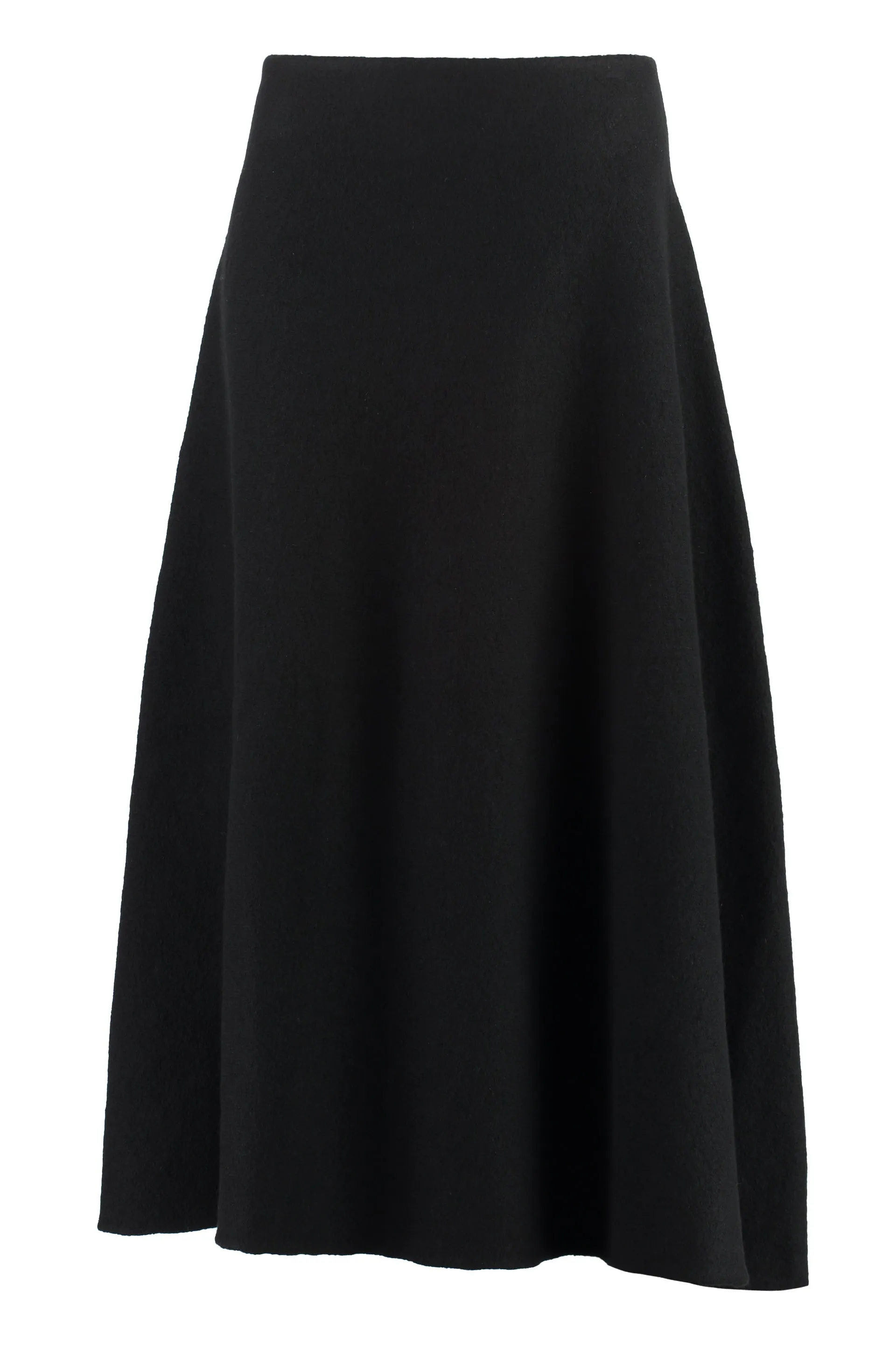 Jil Sander Gonna asimmetrica in lana