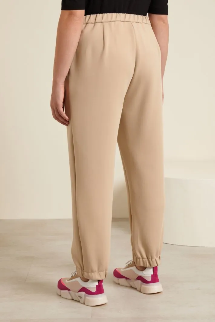 Jogger in jersey tecnico