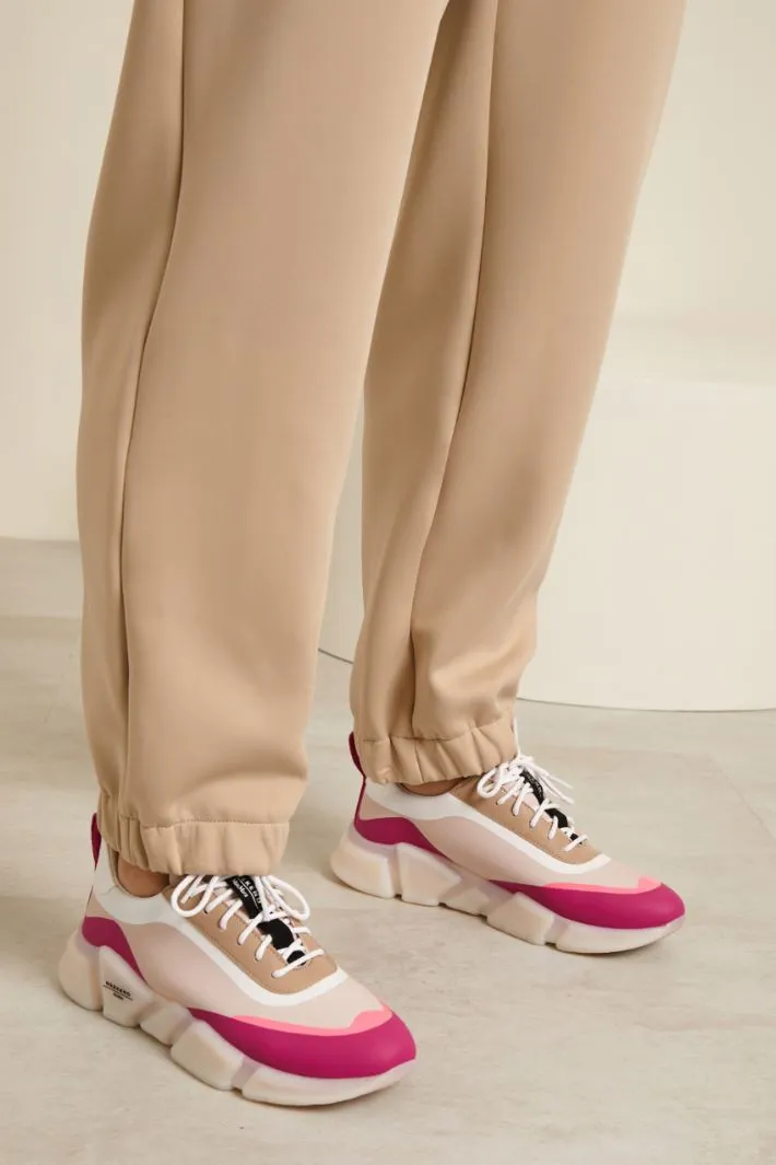 Jogger in jersey tecnico