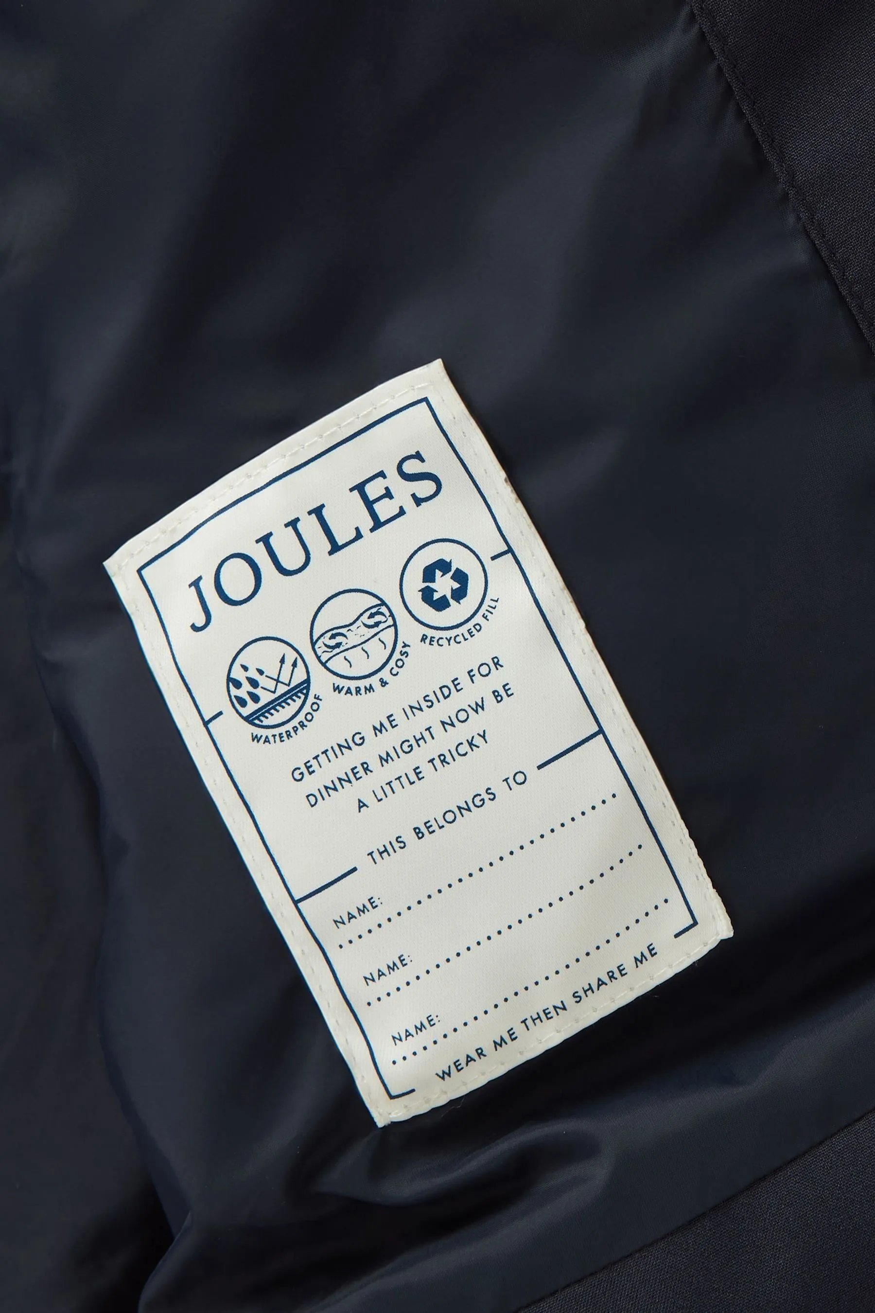 Joules - Padwell - Cappotto imbottito impermeabile    