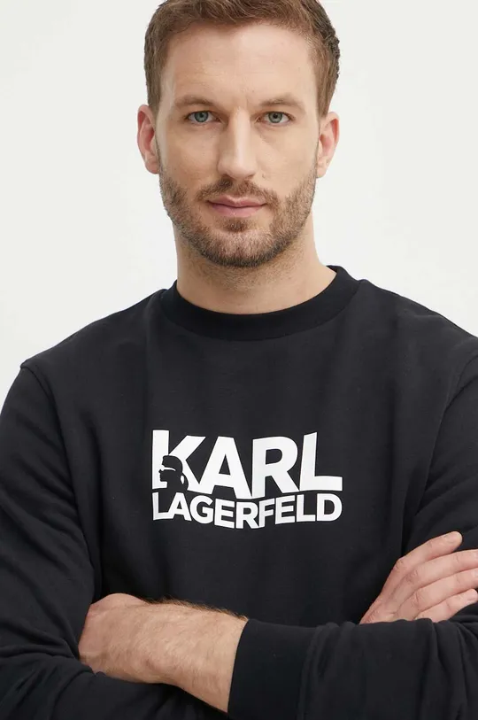 Karl Lagerfeld felpa in cotone