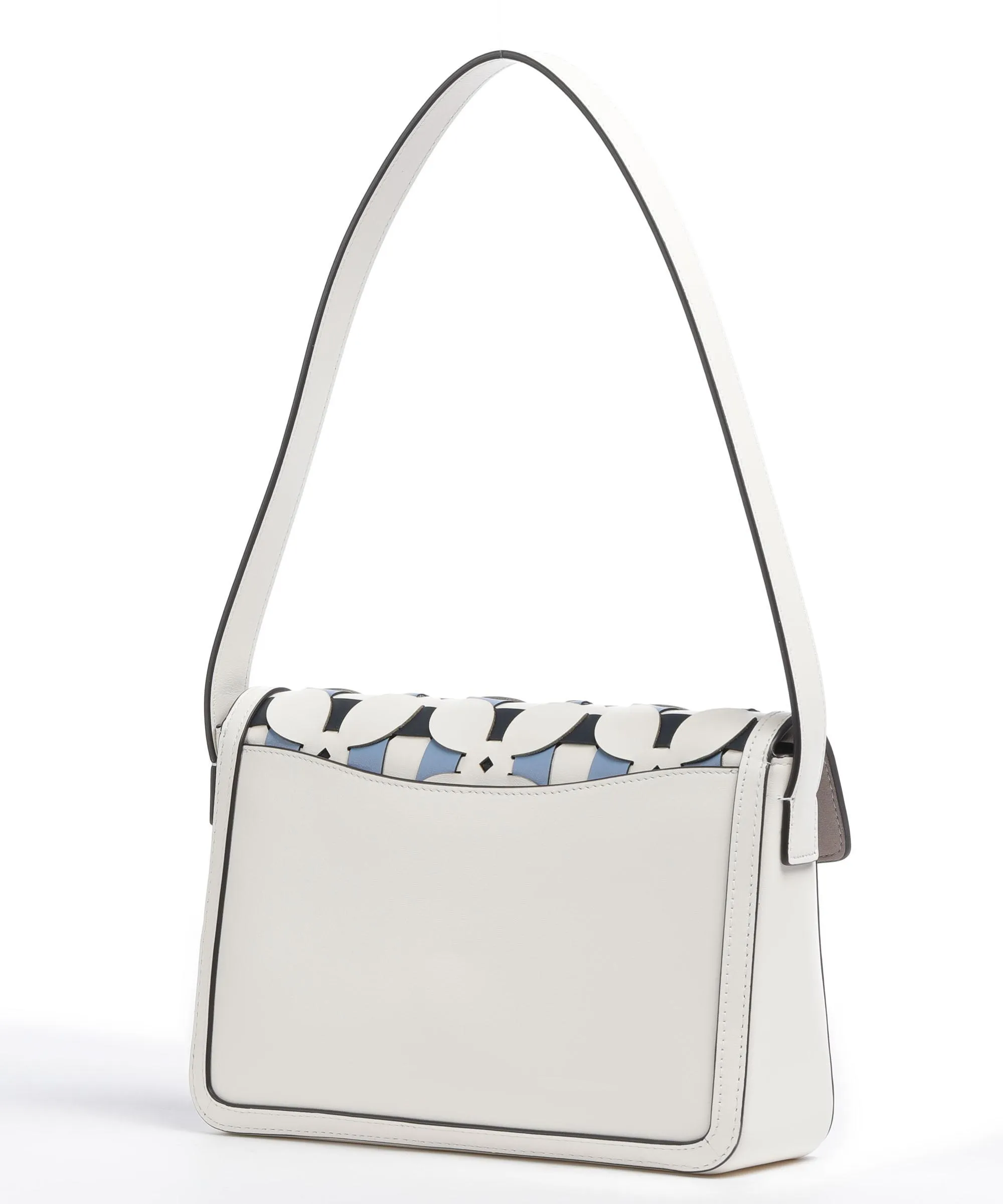  Kate Spade New York Katy Patio Tile Borsa a spalla pelle avorio  