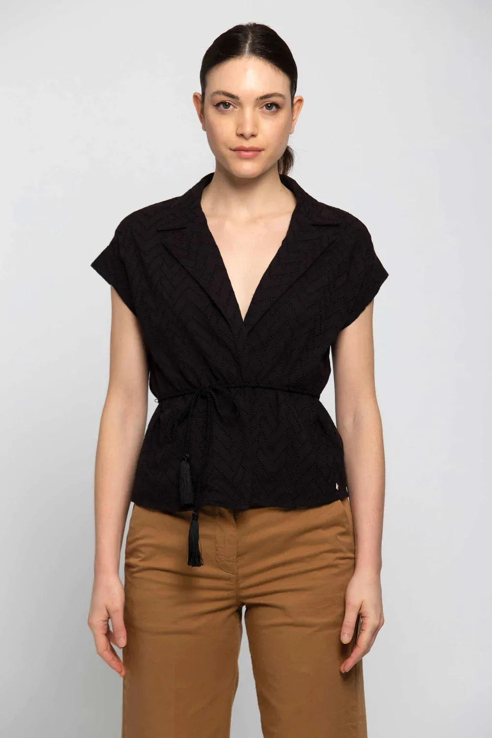 Kocca Cotton Shirt / Black