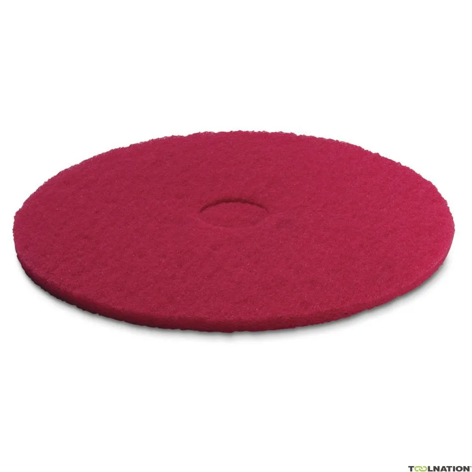 Kärcher Professional 6.371-147.0 Tampone, medio morbido, rosso, 406 mm
