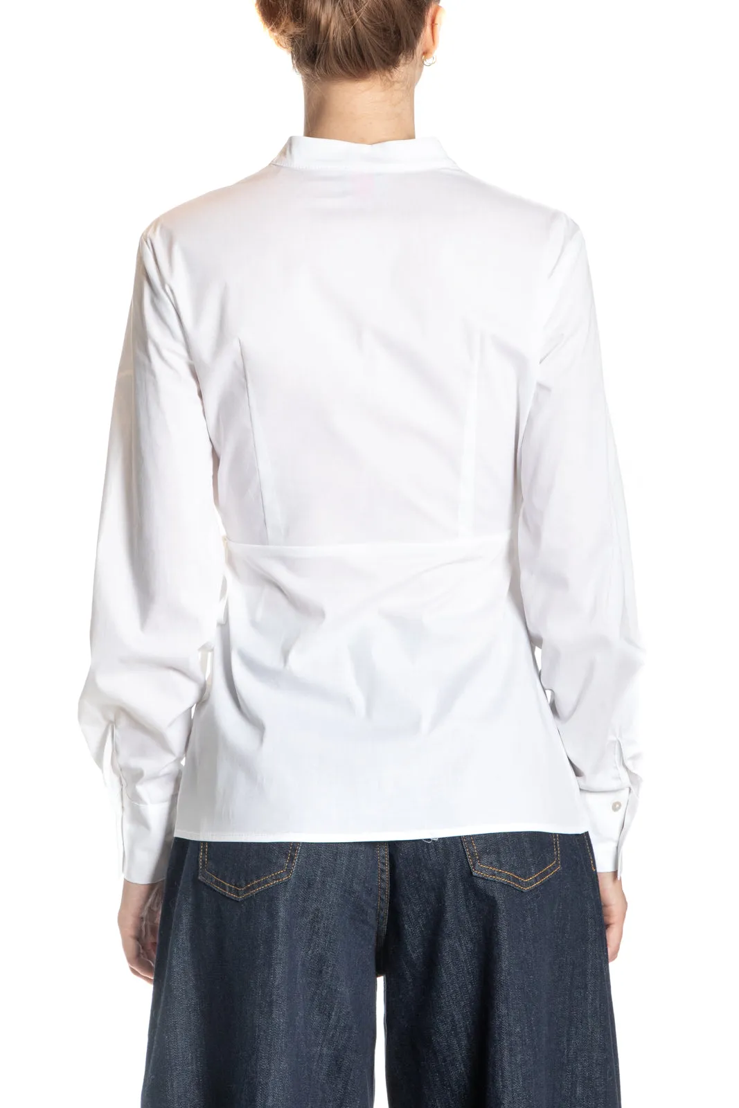 L’ARMADIO DI LUL - CAMICIA INCROCIATA COLLO ALLA COREANA