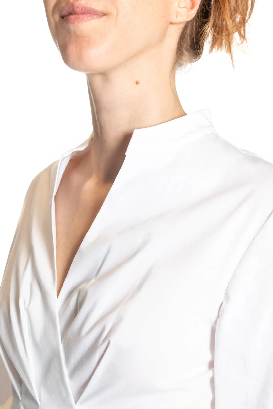 L’ARMADIO DI LUL - CAMICIA INCROCIATA COLLO ALLA COREANA