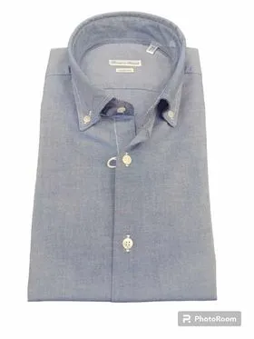 LAVORAZIONE ARTIGIANALE Camicia uomo botton down oxford OXFORD B013 C7