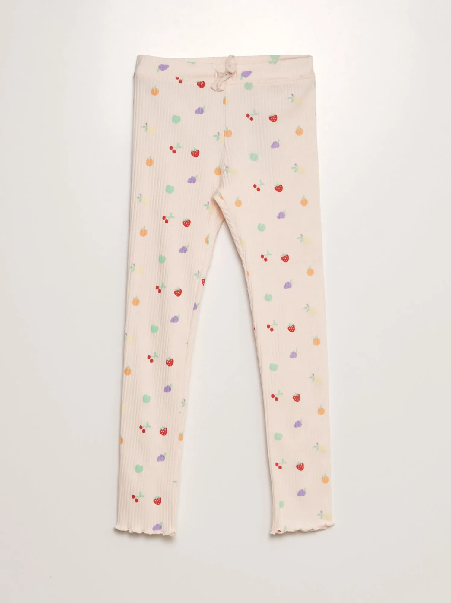 Leggings a coste - ROSA