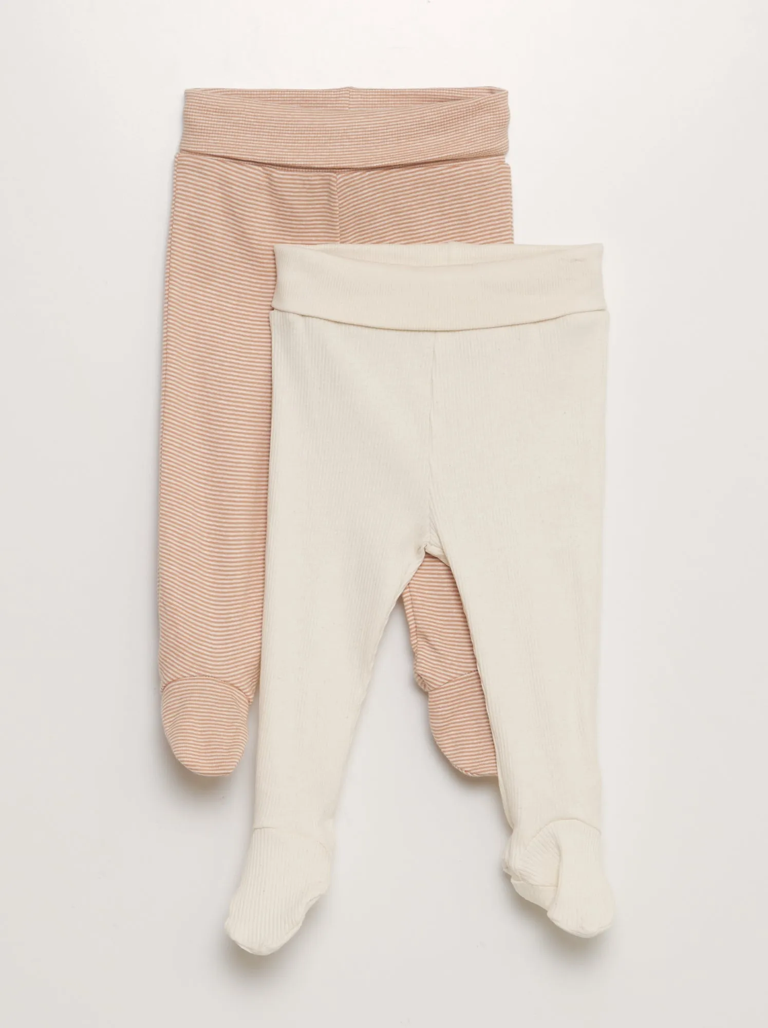Leggings con piedini - MARRONE
