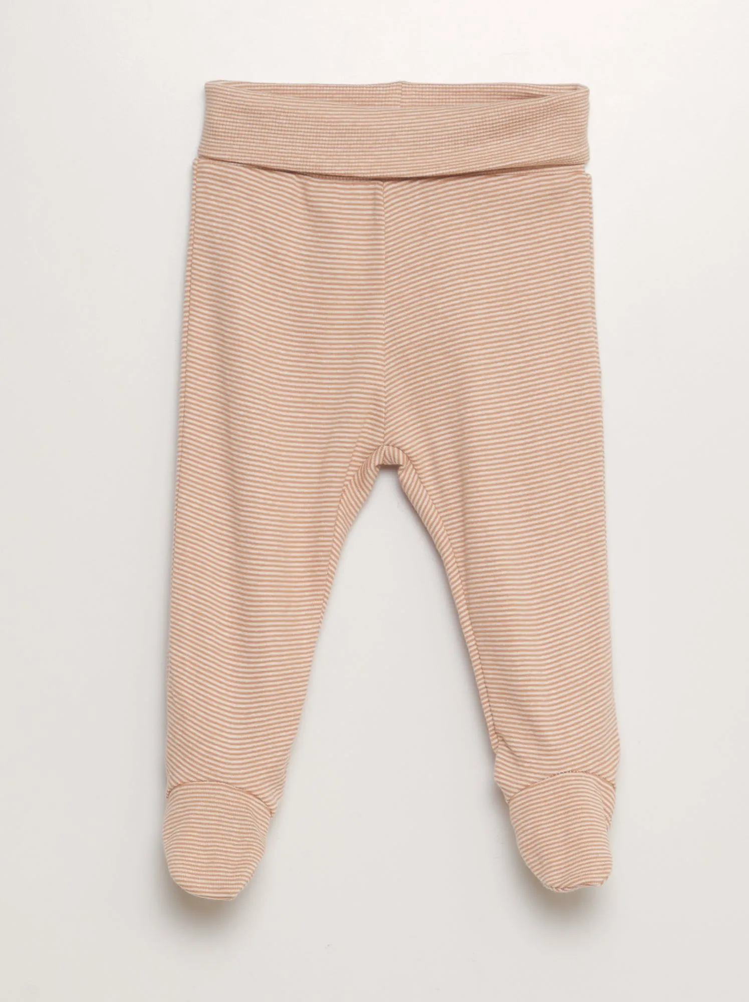 Leggings con piedini - MARRONE