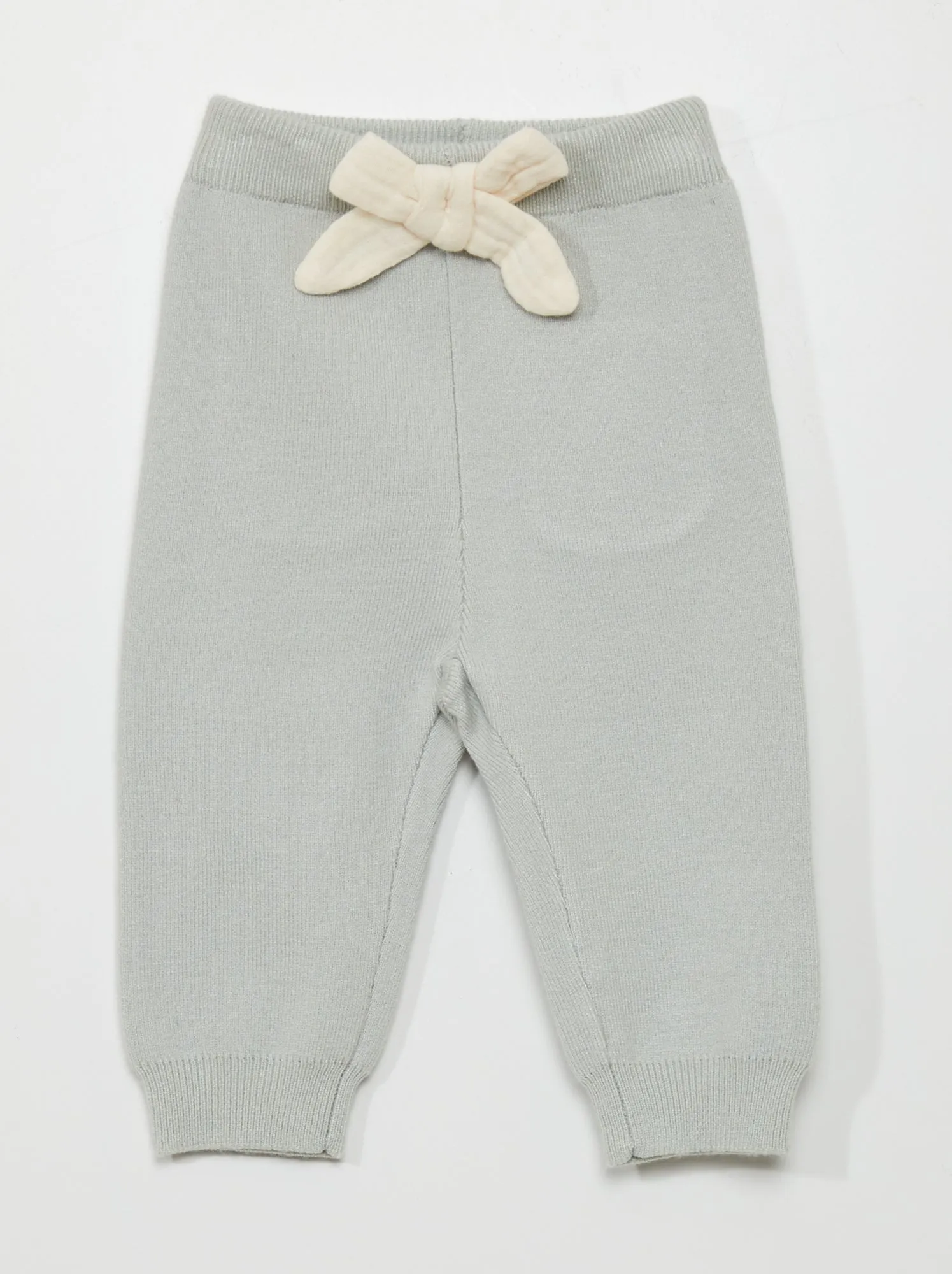 Leggings in maglia - BLU