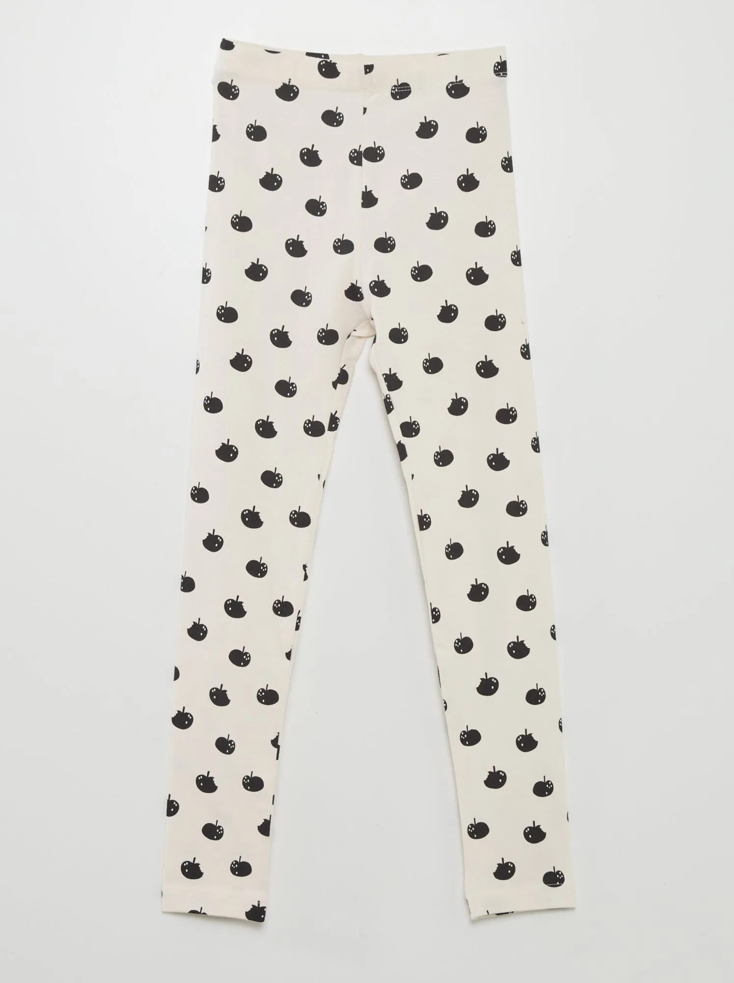 Leggings lunghi con motivo - ROSA