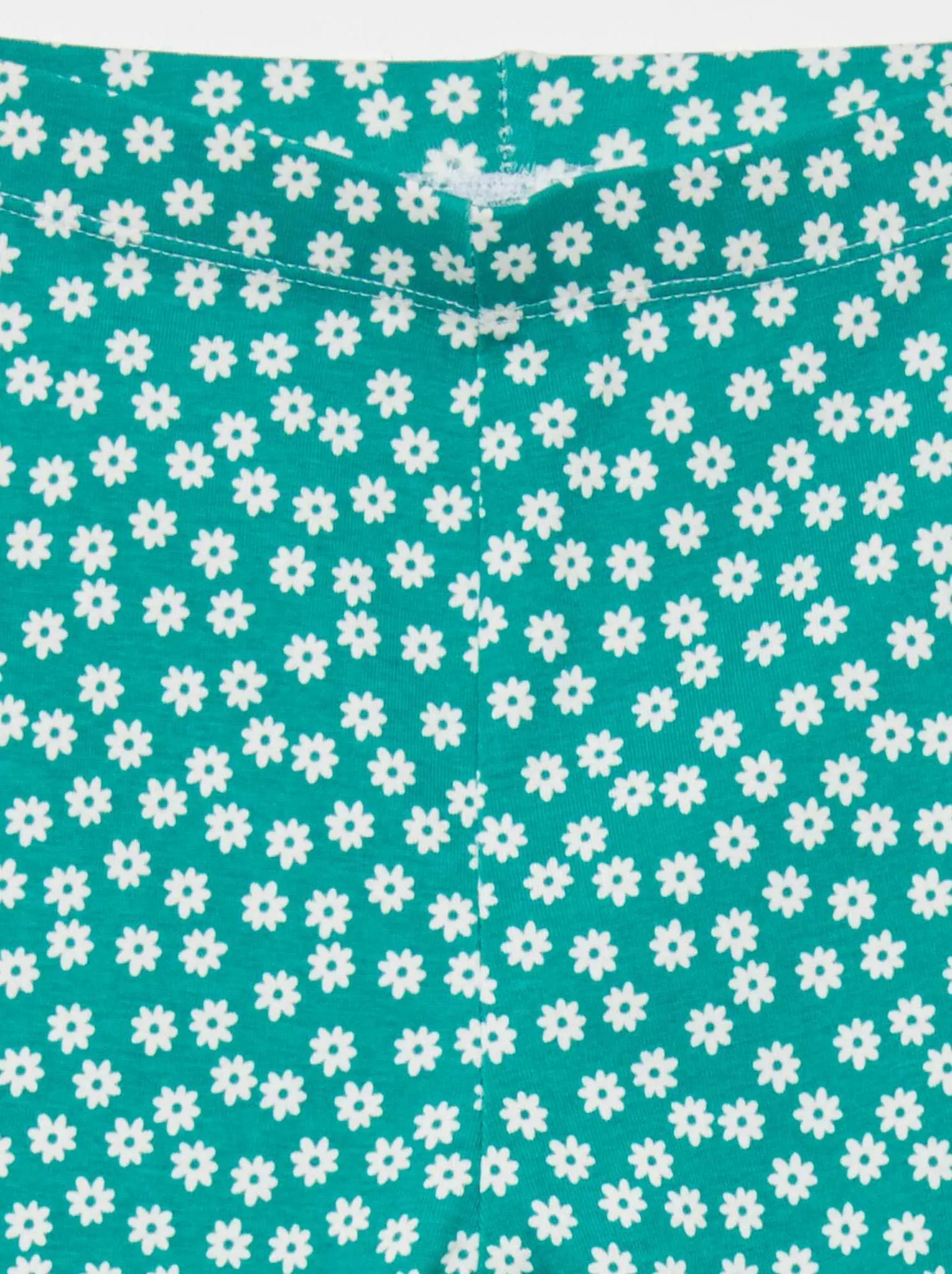 Leggings lunghi con motivo - VERDE