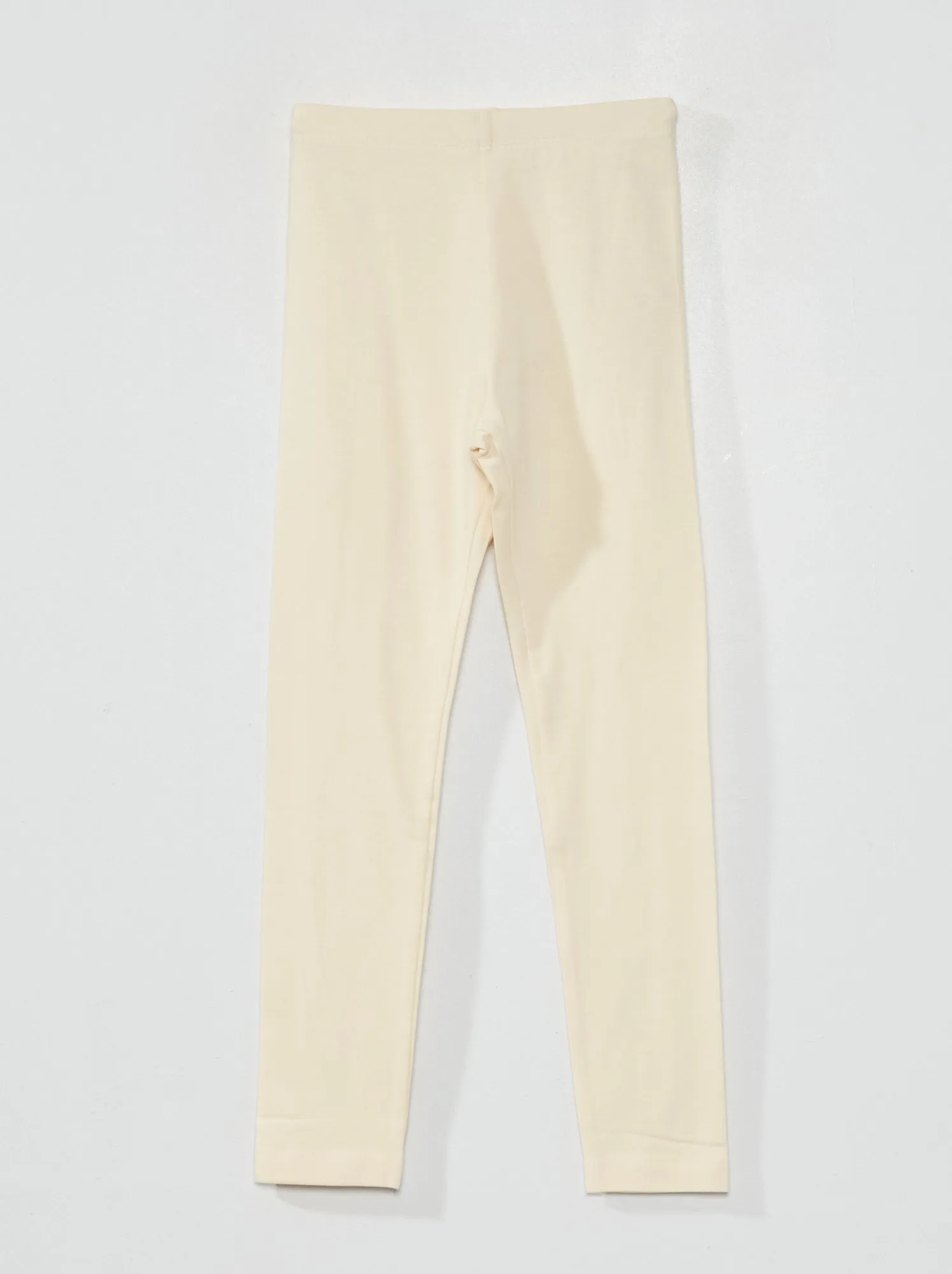 Leggings lunghi e stretch - Crema