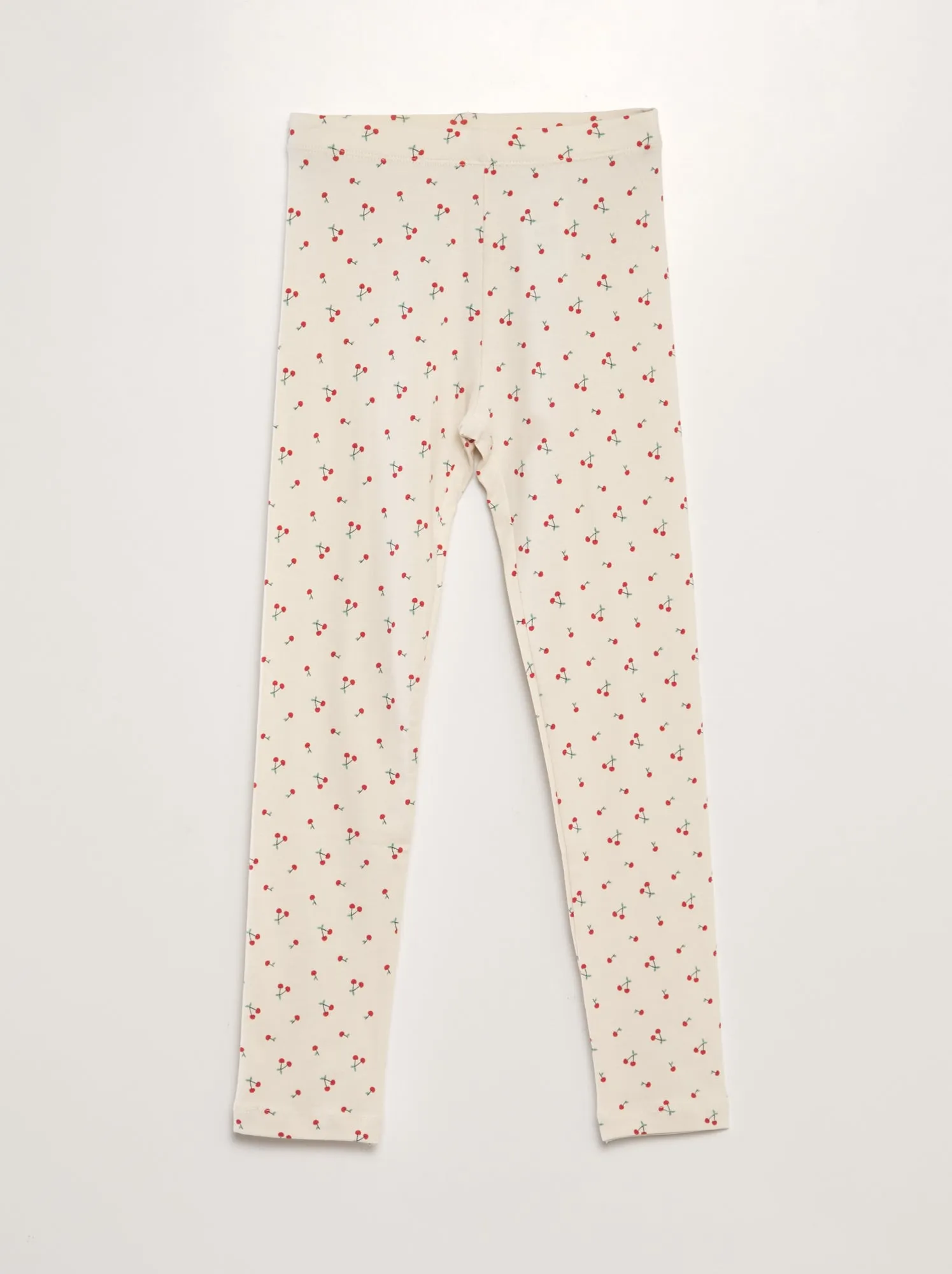 Leggings lunghi stampati - BIANCO