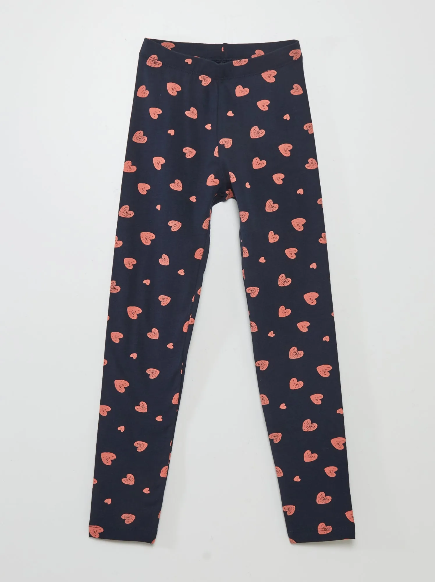 Leggings lunghi stampati - BLU