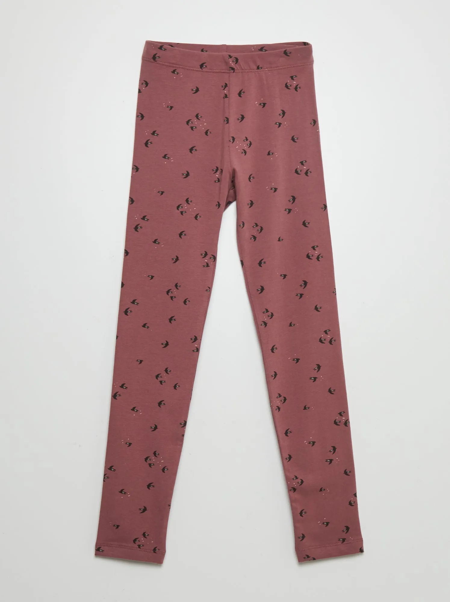 Leggings lunghi stampati - ROSA
