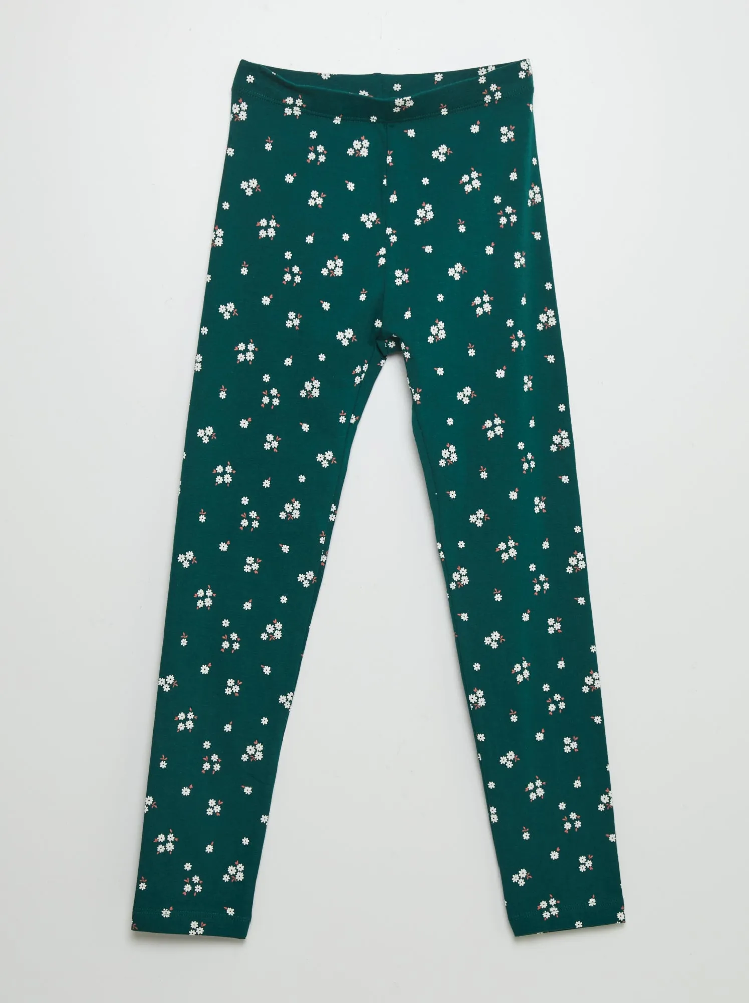 Leggings lunghi stampati - VERDE