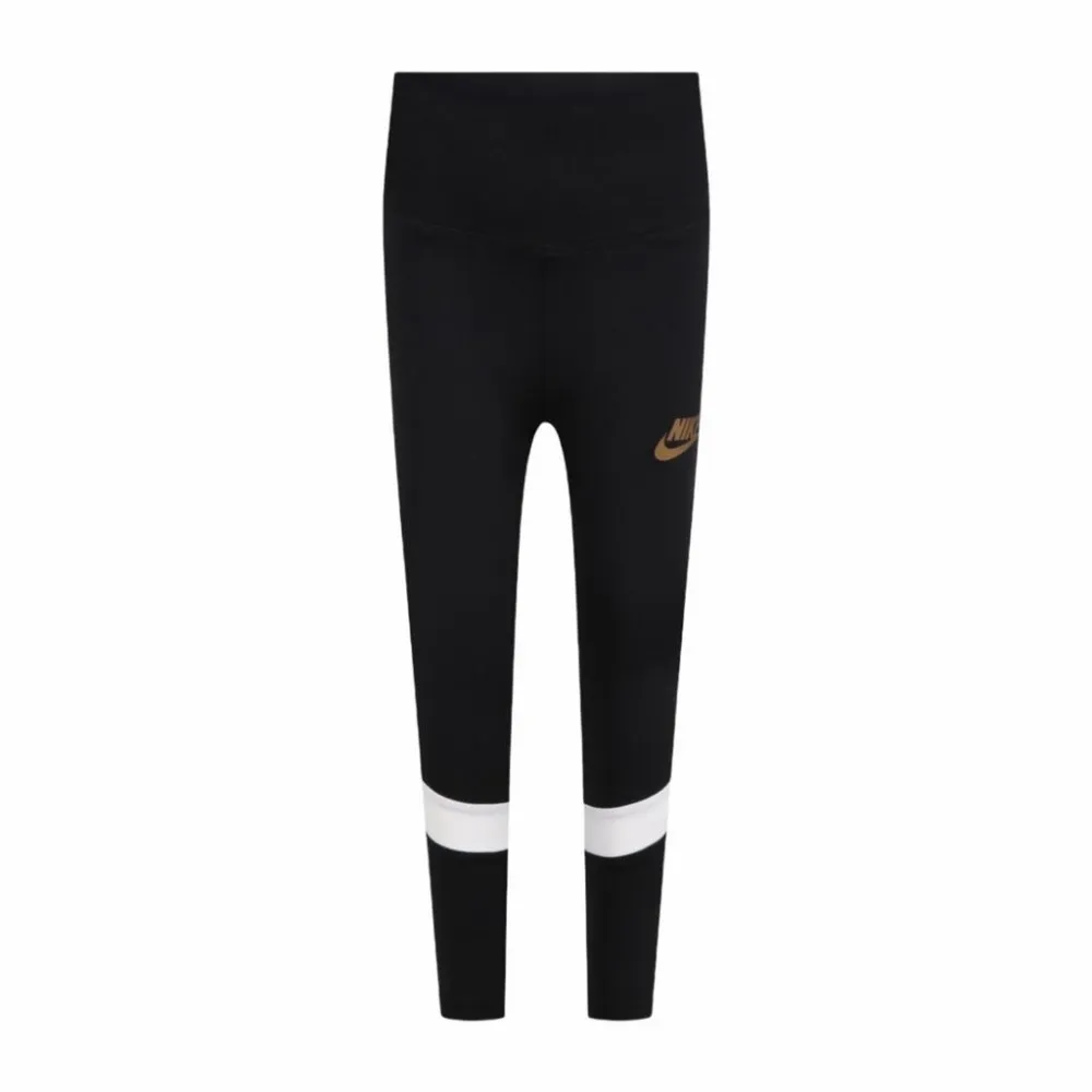 LEGGINGS NIKE JR - BAMBINA - NERO - 36I112
