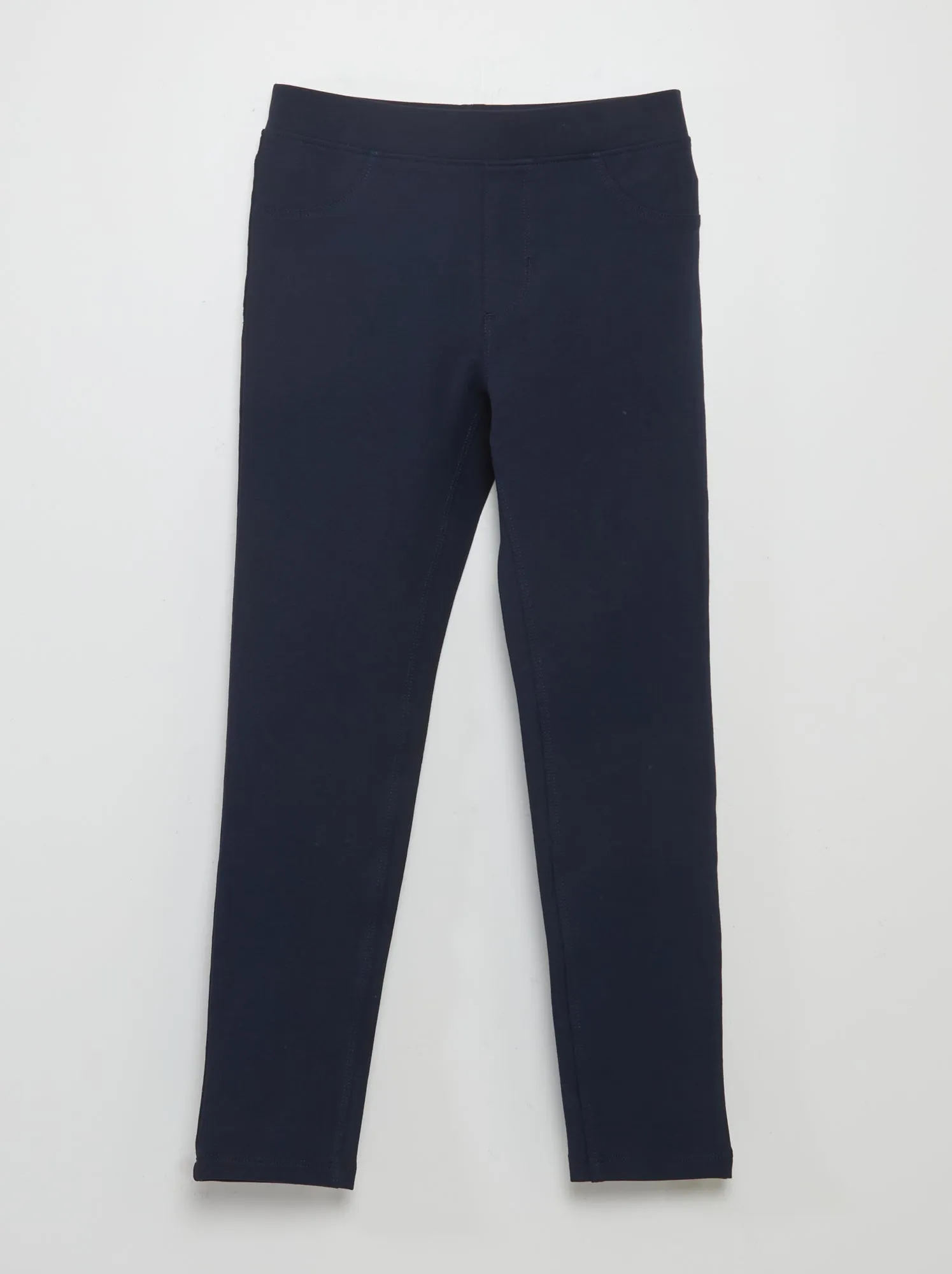 Leggings tinta unita - blu