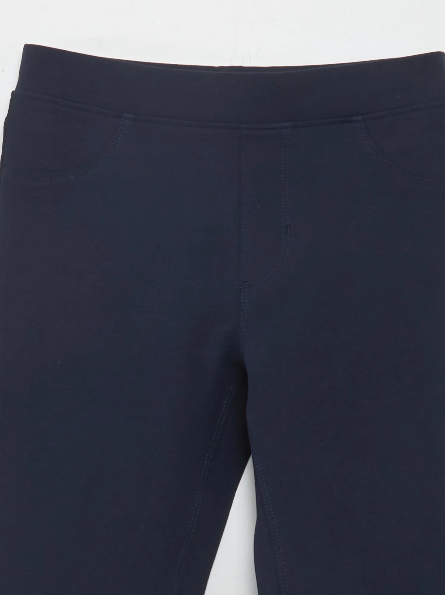Leggings tinta unita - blu
