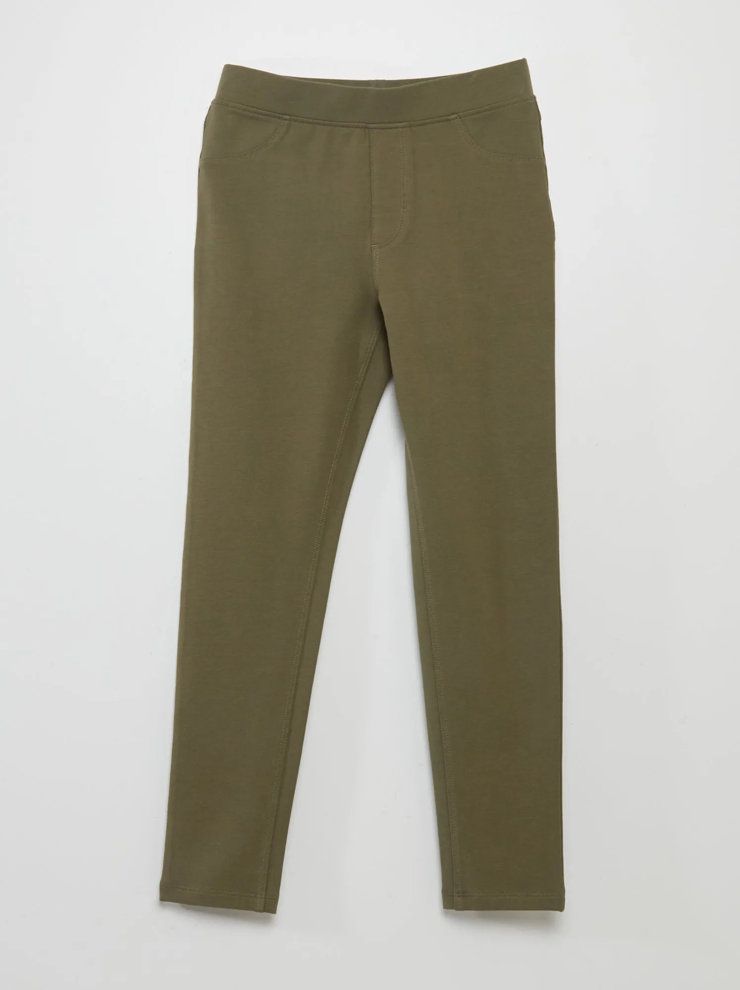Leggings tinta unita - KAKI