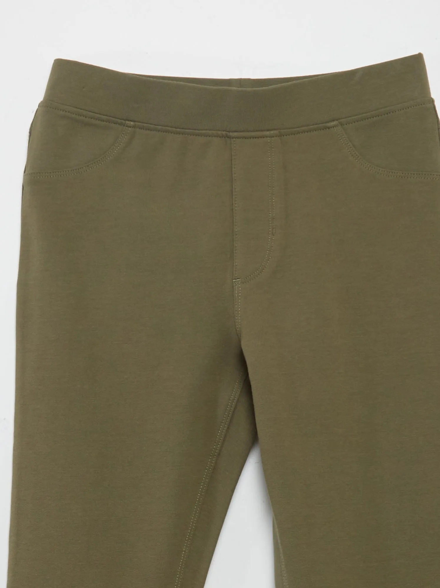 Leggings tinta unita - KAKI