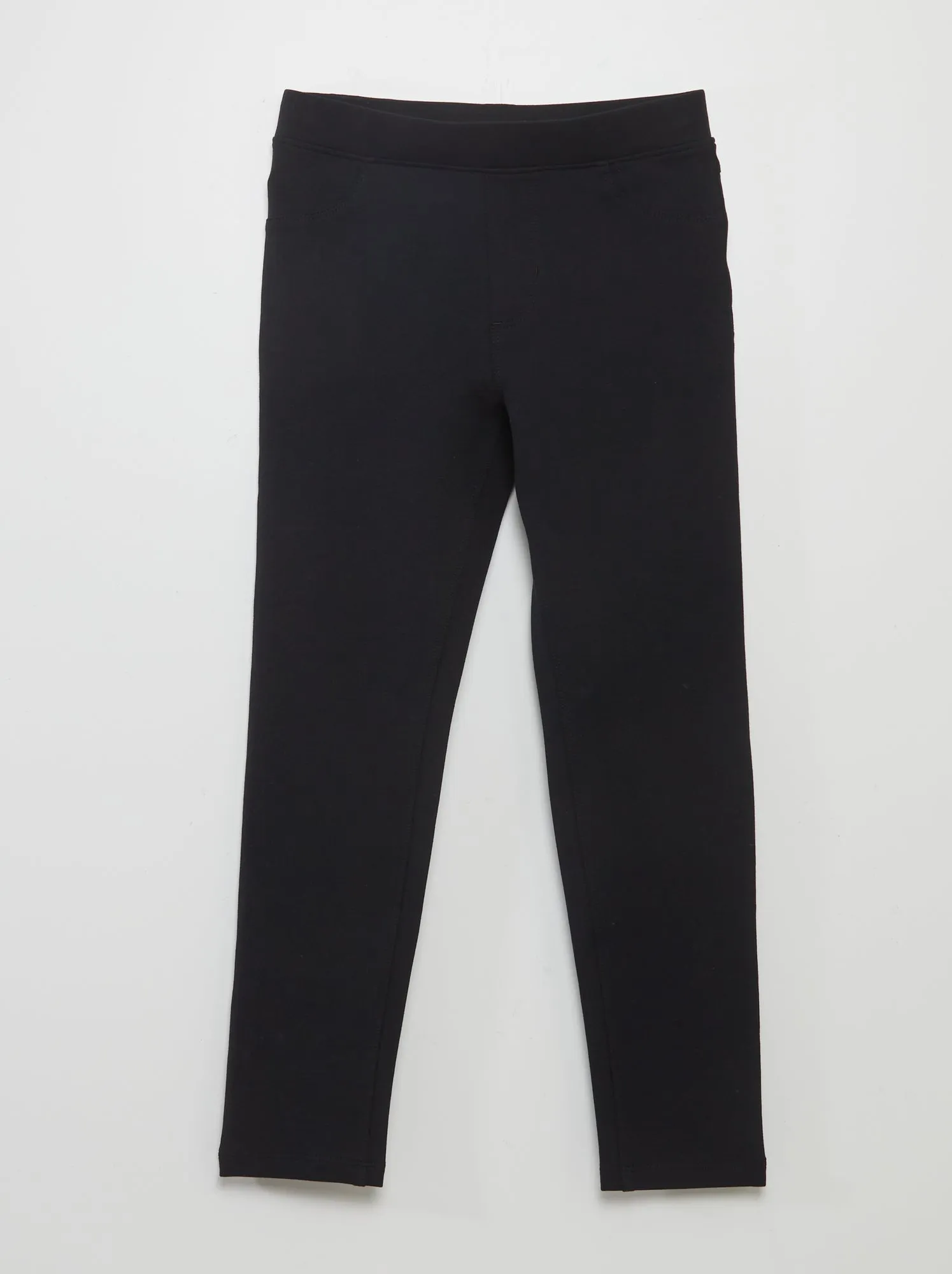 Leggings tinta unita - nero