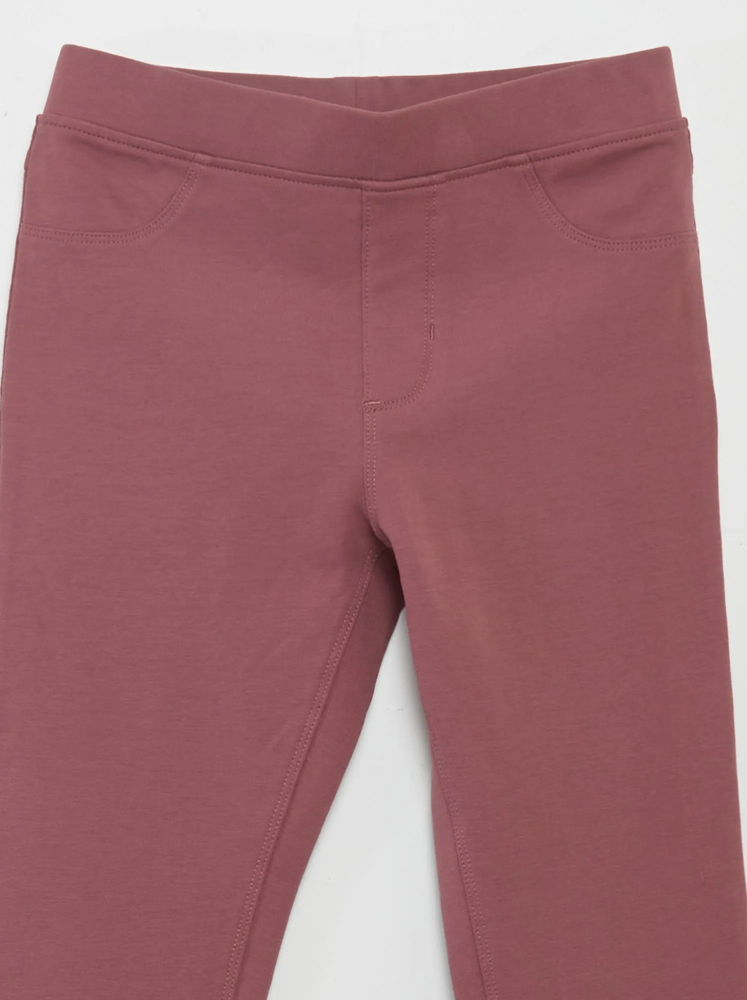 Leggings tinta unita - ROSA