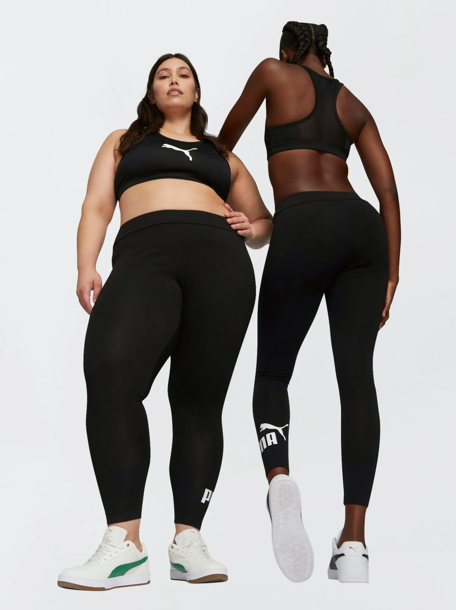 Leggings 'Puma' in tessuto stretch - NERO