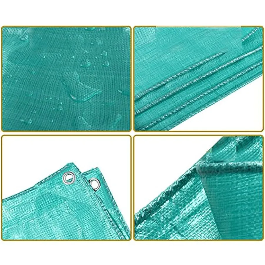 LIANGLIANG Telone Esterno Impermeabile Protezione Solare Protezione Avvolgibile Pieghevole con Occhiello in Metallo Plastica PE,