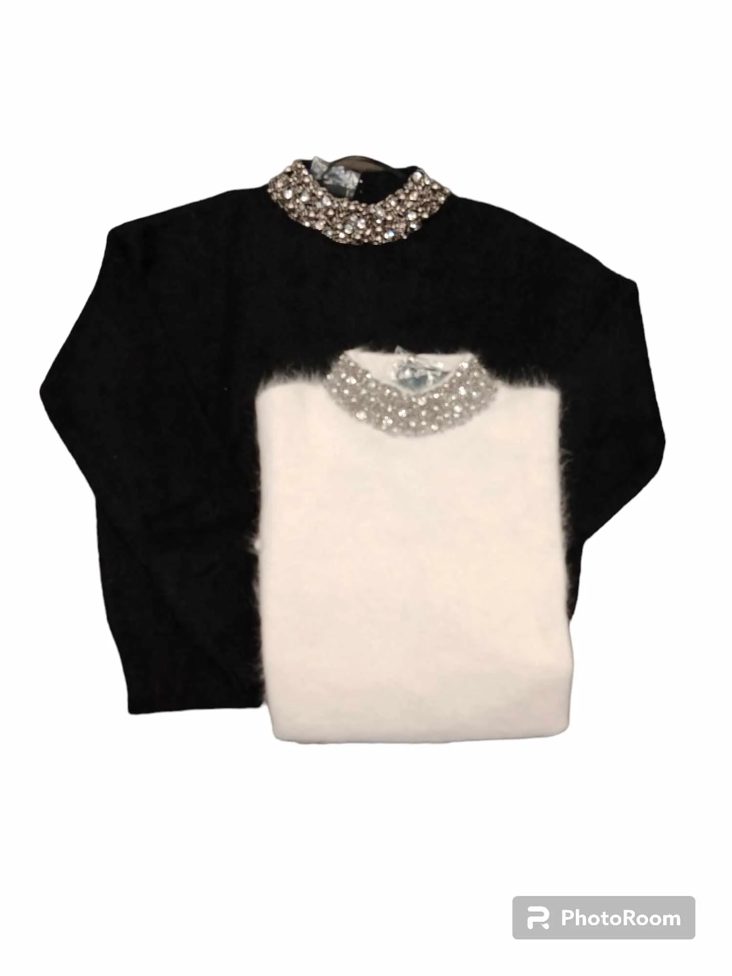LIU JO MILANO Maglia chiusa M/L misto Angora CF3384
