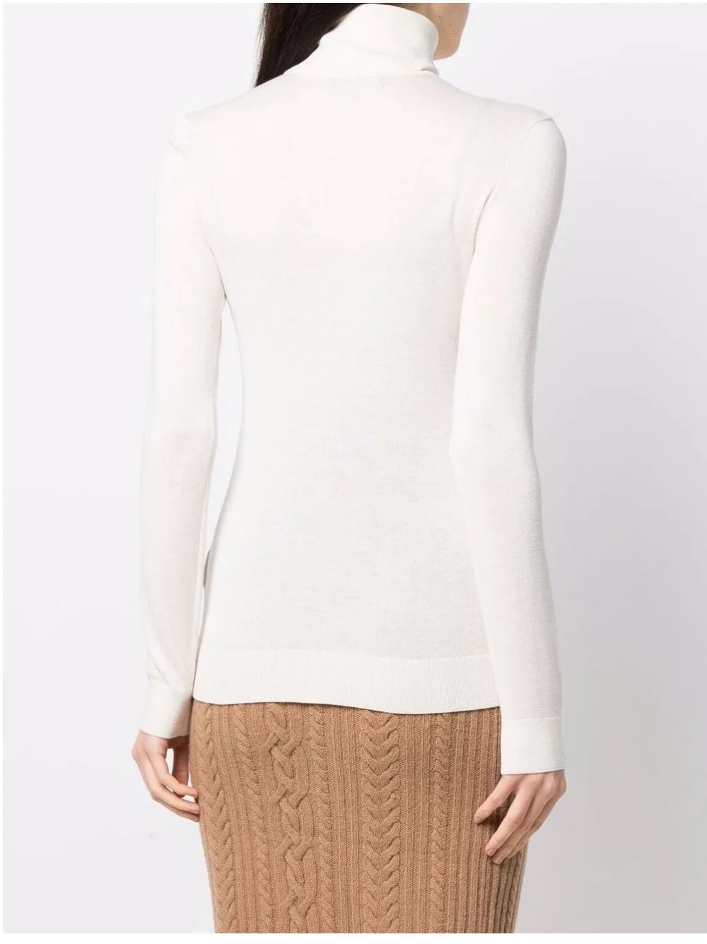 MAGLIA A COLLO ALTO CON LOGO