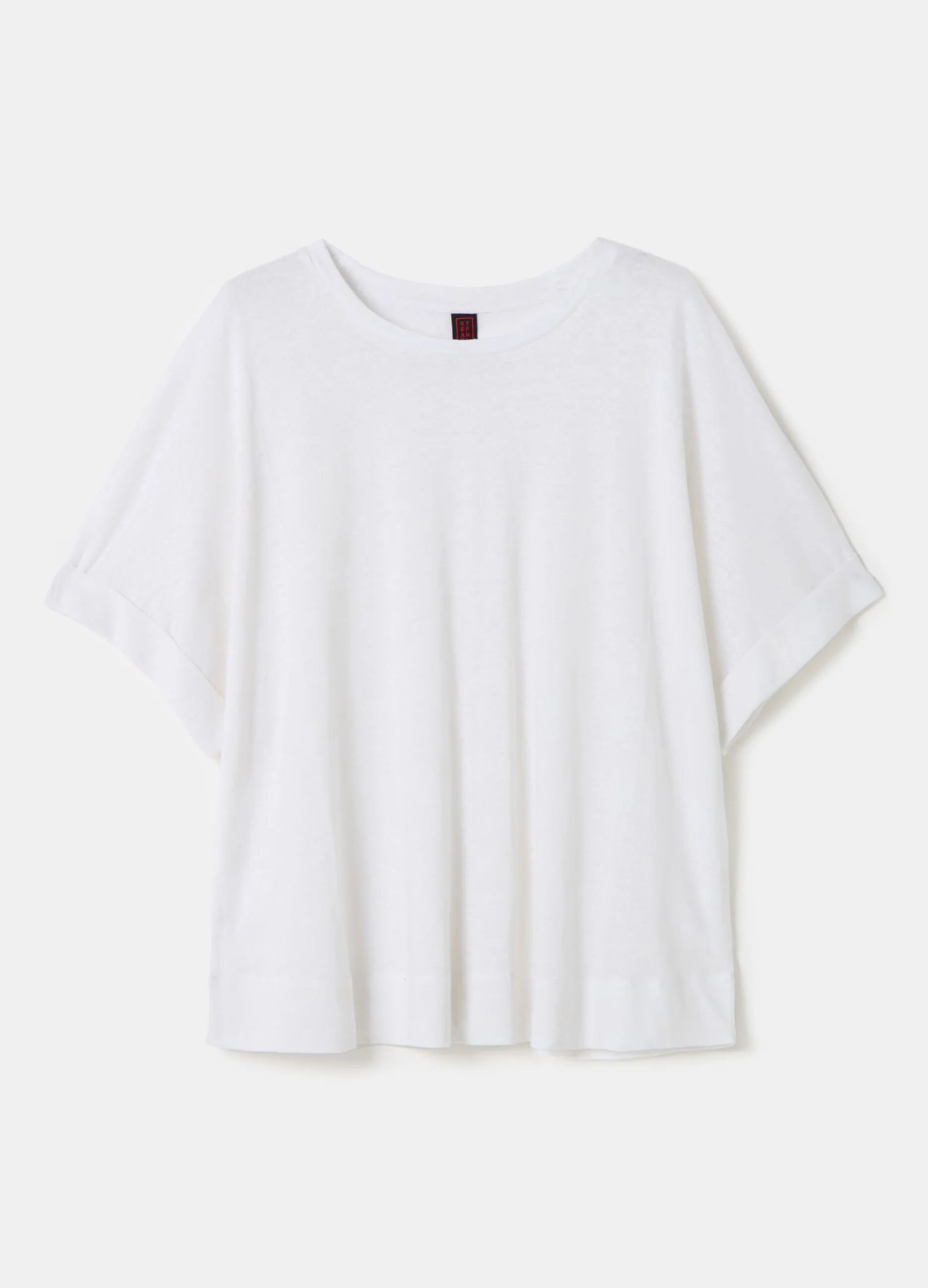 Maglia in jersey di puro lino