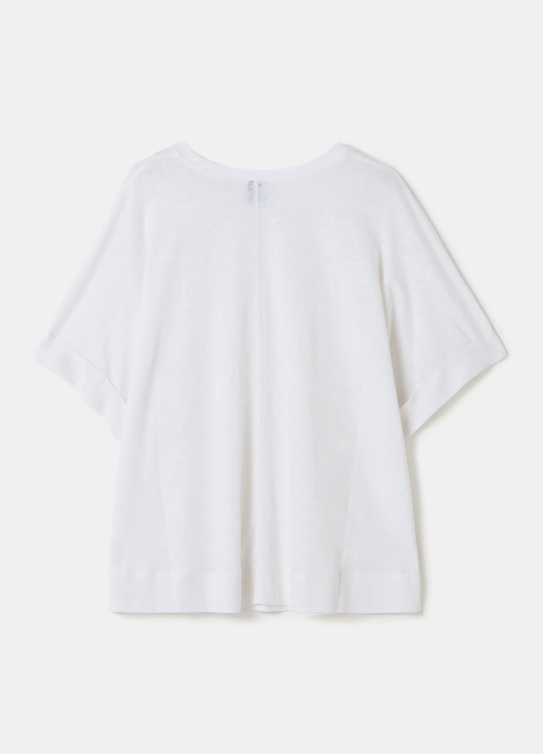 Maglia in jersey di puro lino