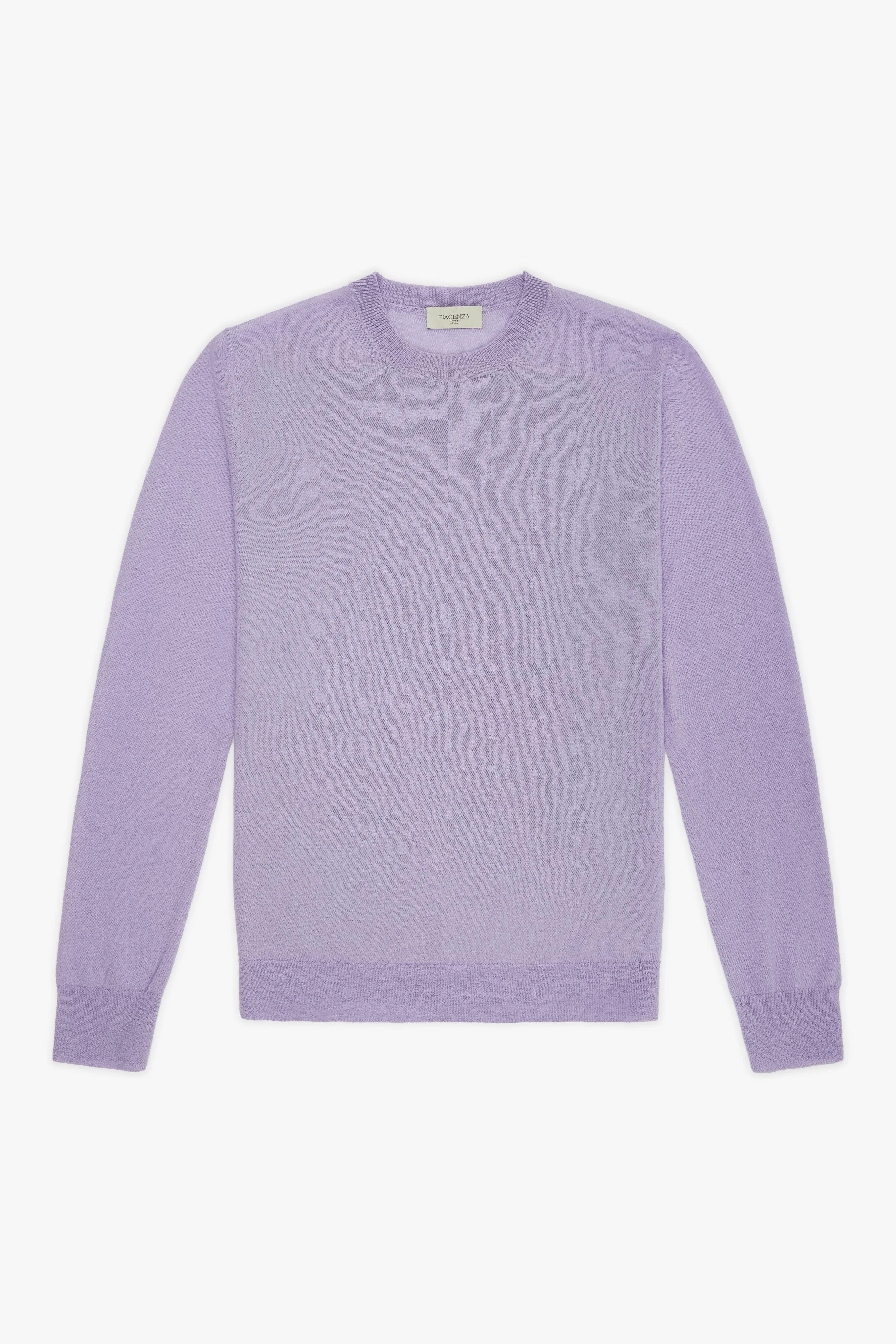 Maglia maniche lunghe puffed lilla