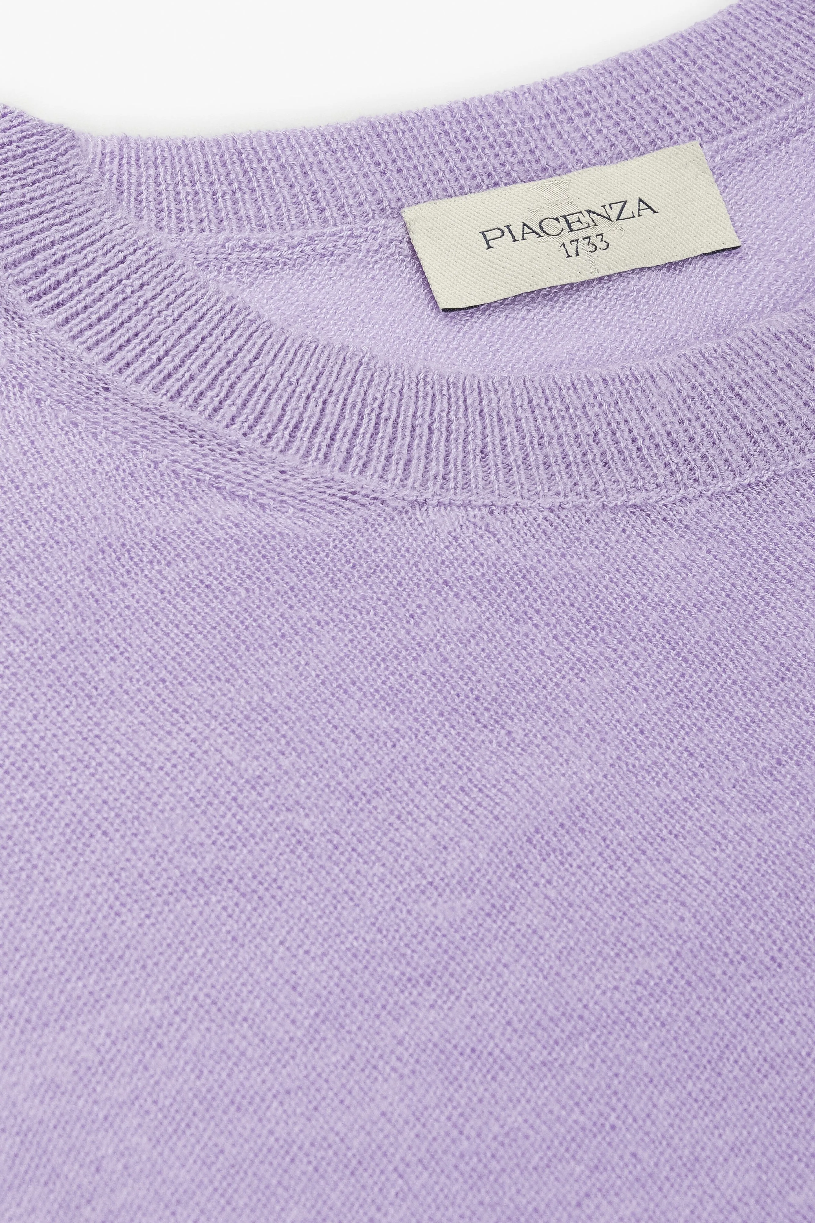 Maglia maniche lunghe puffed lilla