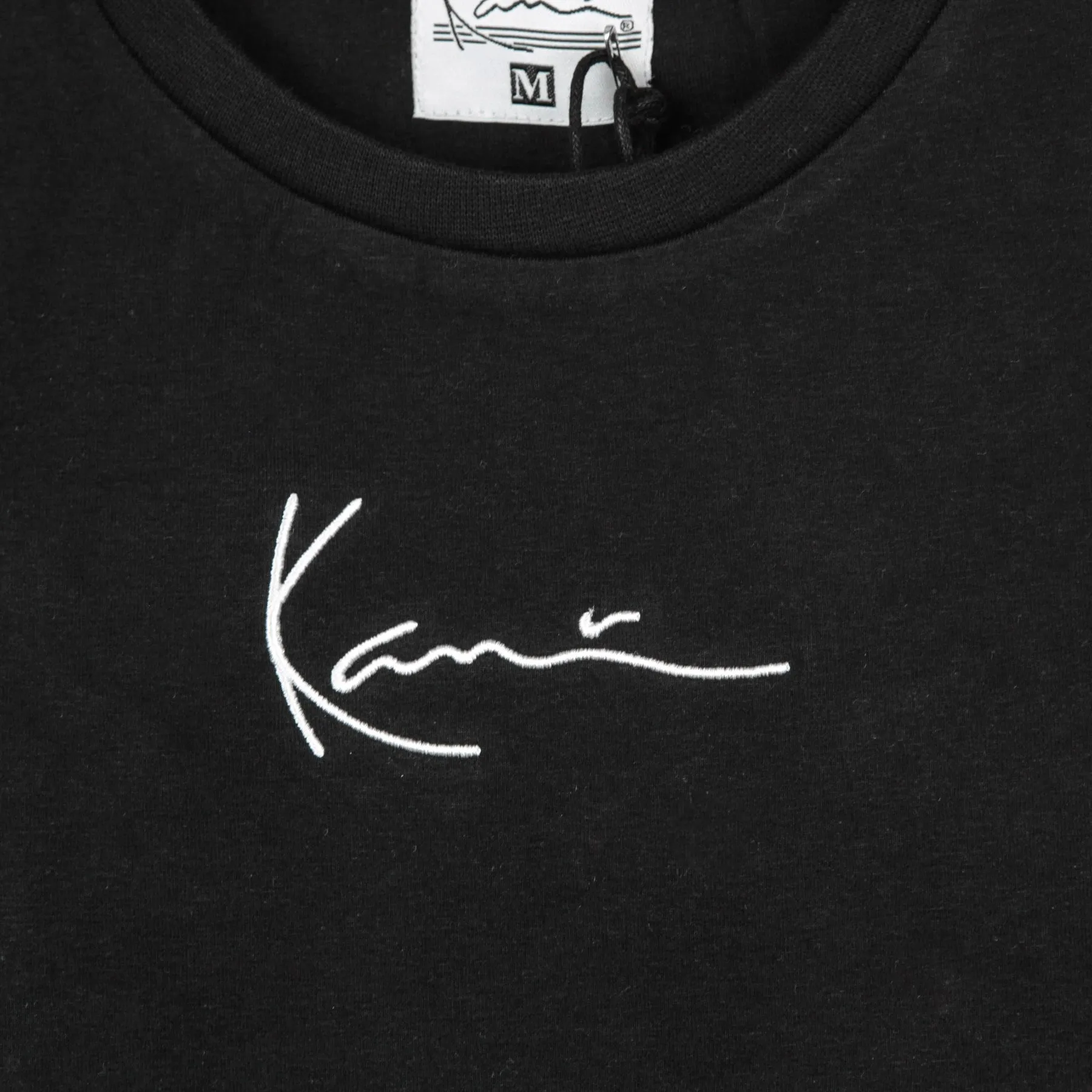 Maglietta Corta Donna Signature Short Tee Black/white
