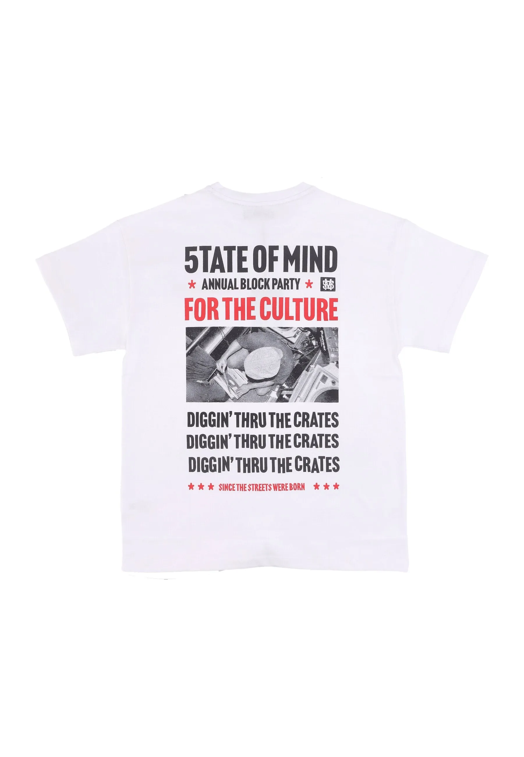 Maglietta Uomo 4 the Culture Tee White
