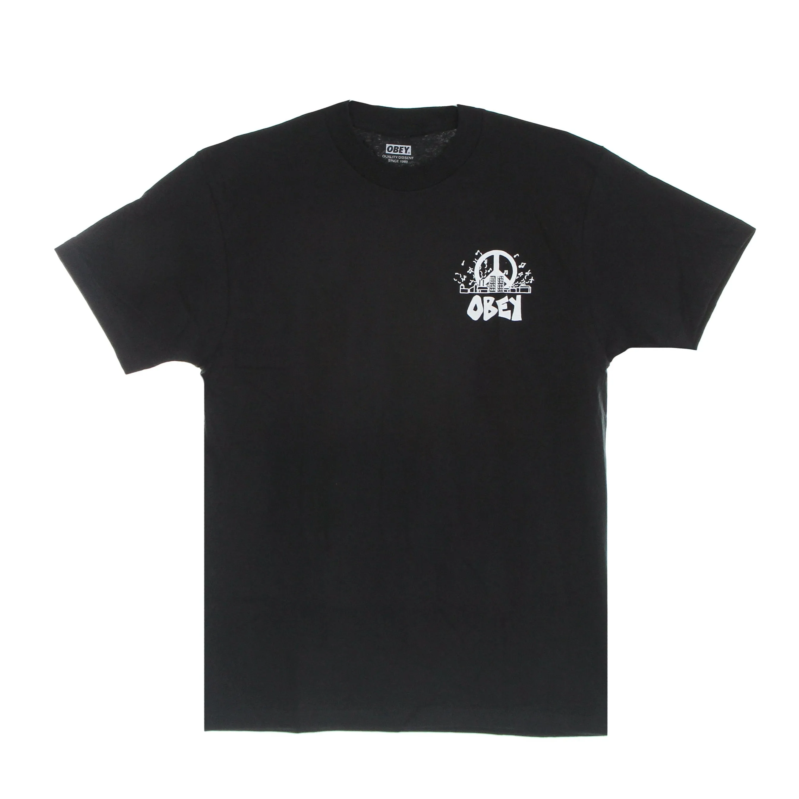 Maglietta Uomo City Block Classic Tee Black