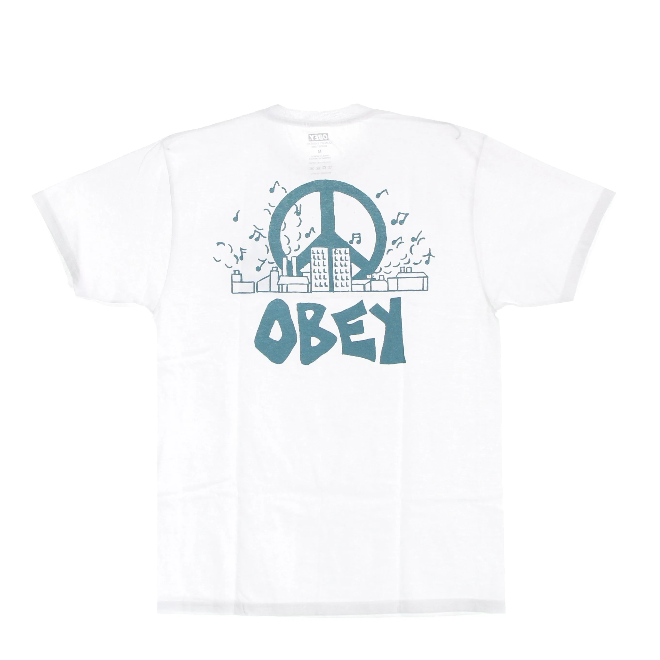 Maglietta Uomo City Block Classic Tee White